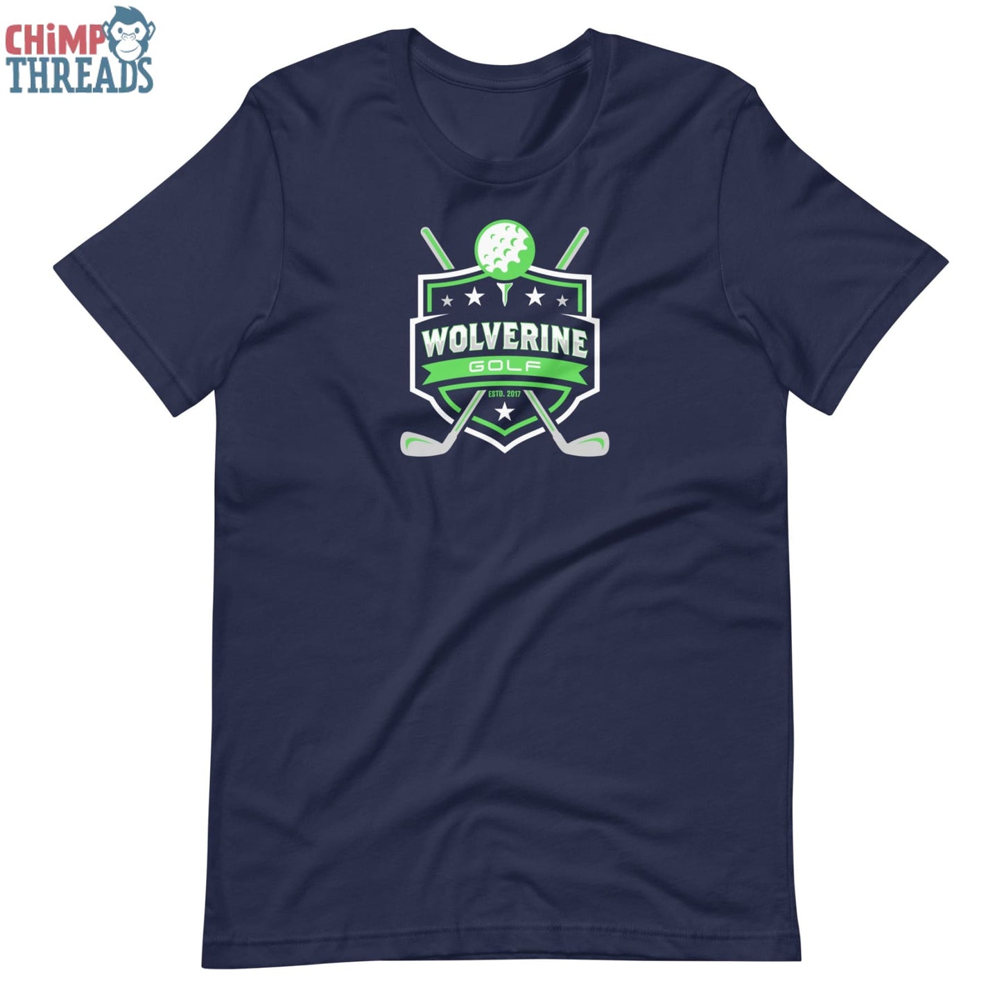 Windermere Golf Crest t-shirt - golf ✓ windermere ✓ ww