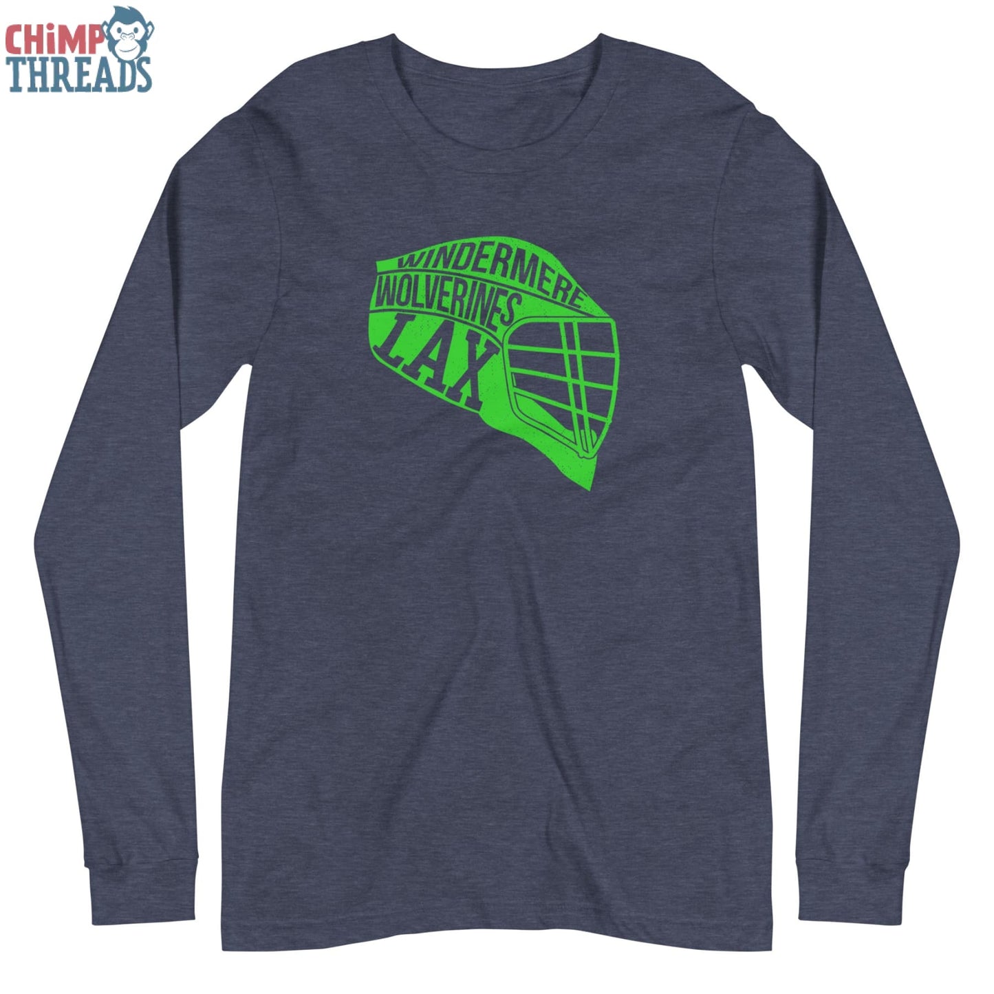 Windermere LAX Helmet Long Sleeve Tee - lacrosse ✓