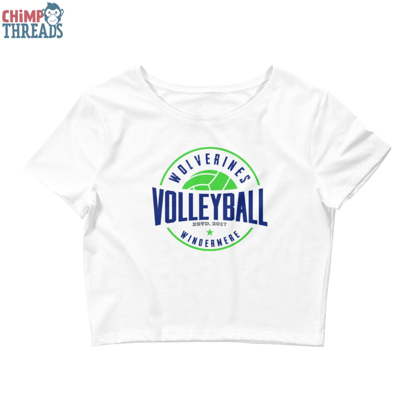 Windermere Volleyball Women’s Crop Tee - High School
