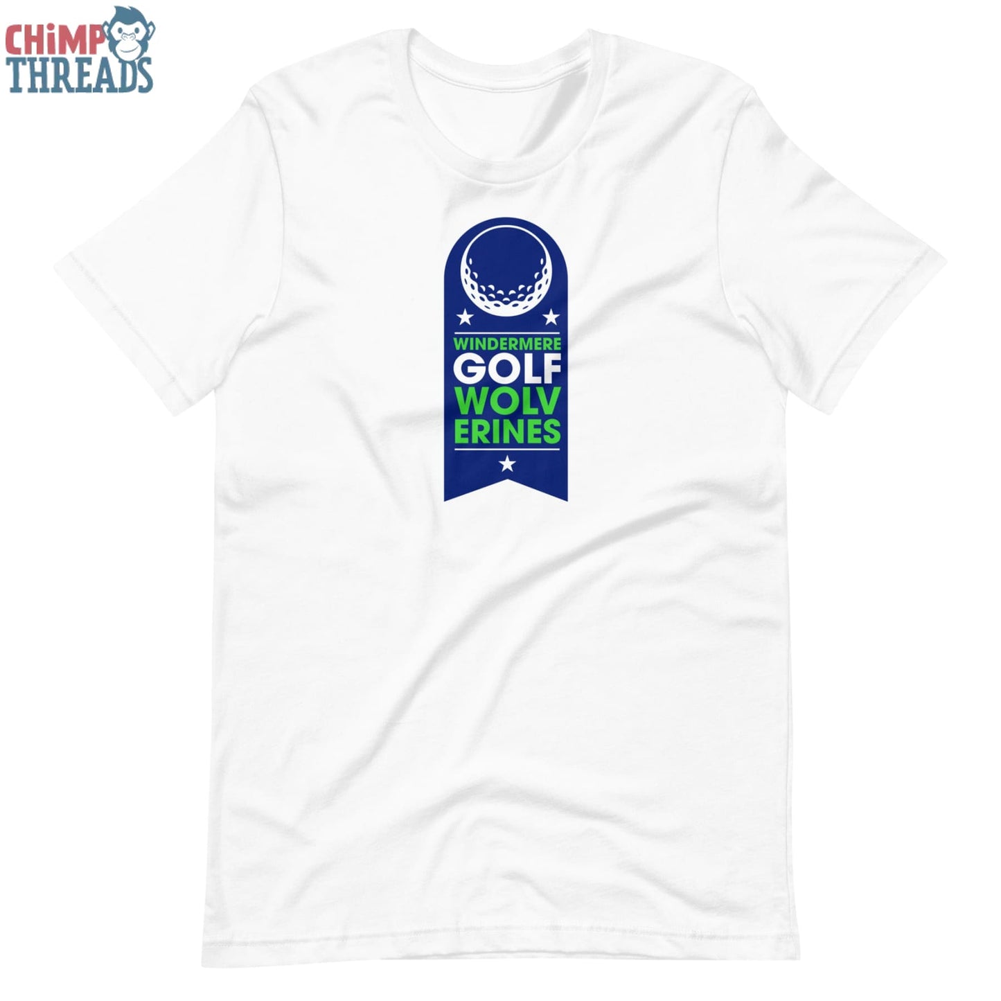Wolverine Golf Banner t-shirt - golf ✓ windermere ✓ ww