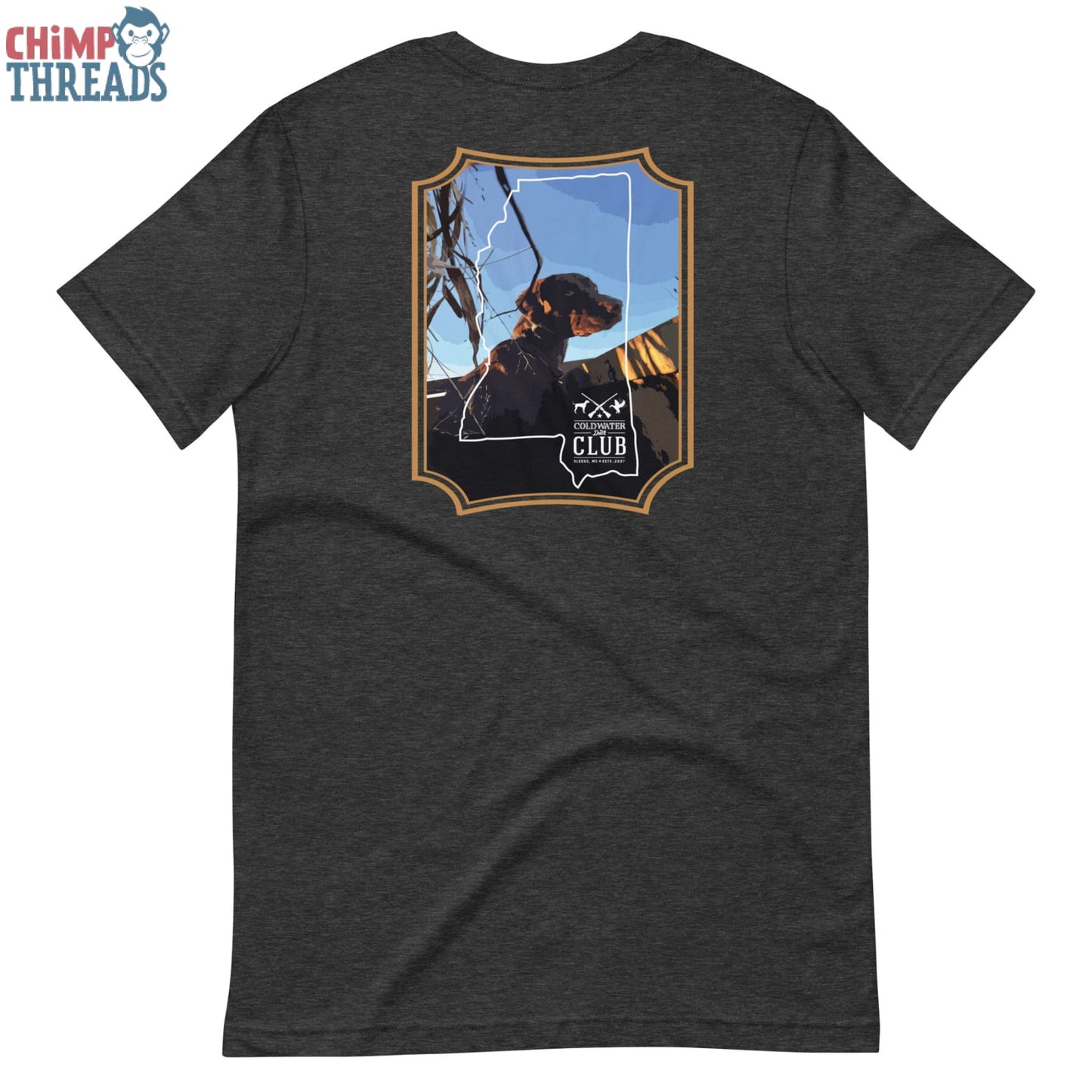 Coldwater Duck Club Dog t-shirt - coldwater