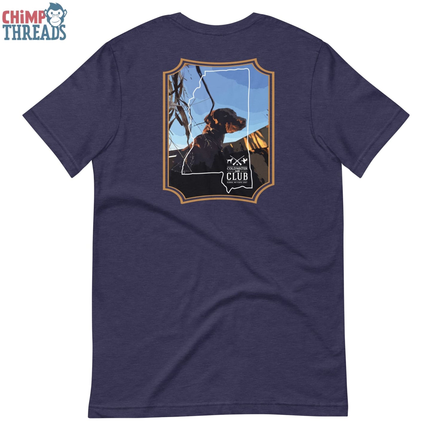 Coldwater Duck Club Dog t-shirt - coldwater
