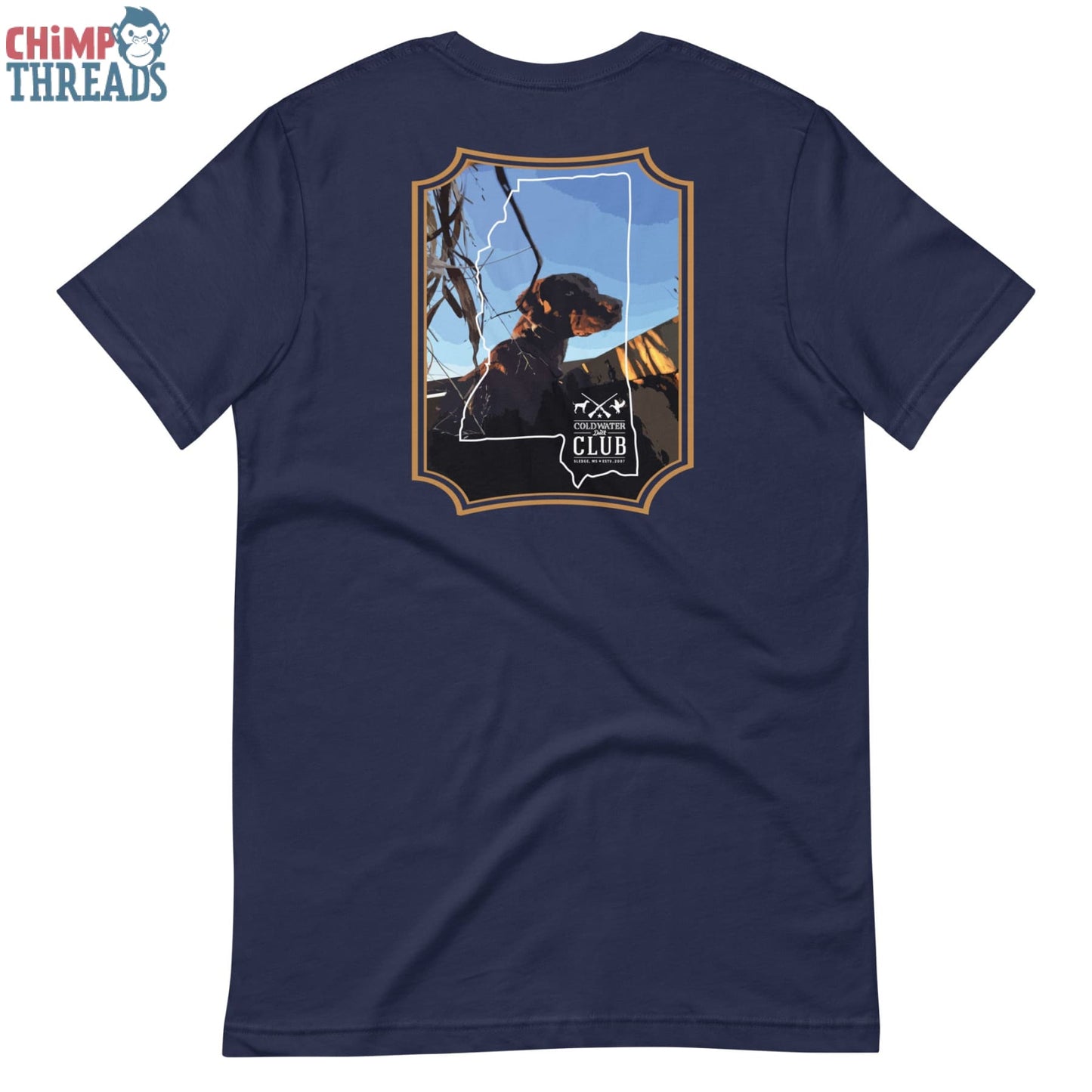 Coldwater Duck Club Dog t-shirt - coldwater