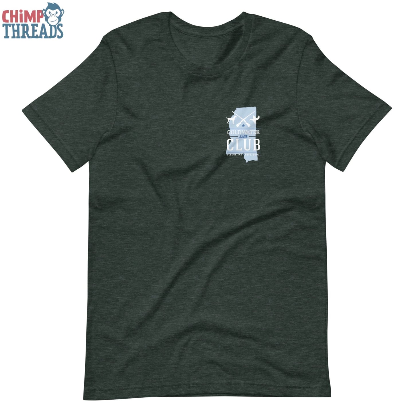 Coldwater Duck Club Dog t-shirt - coldwater