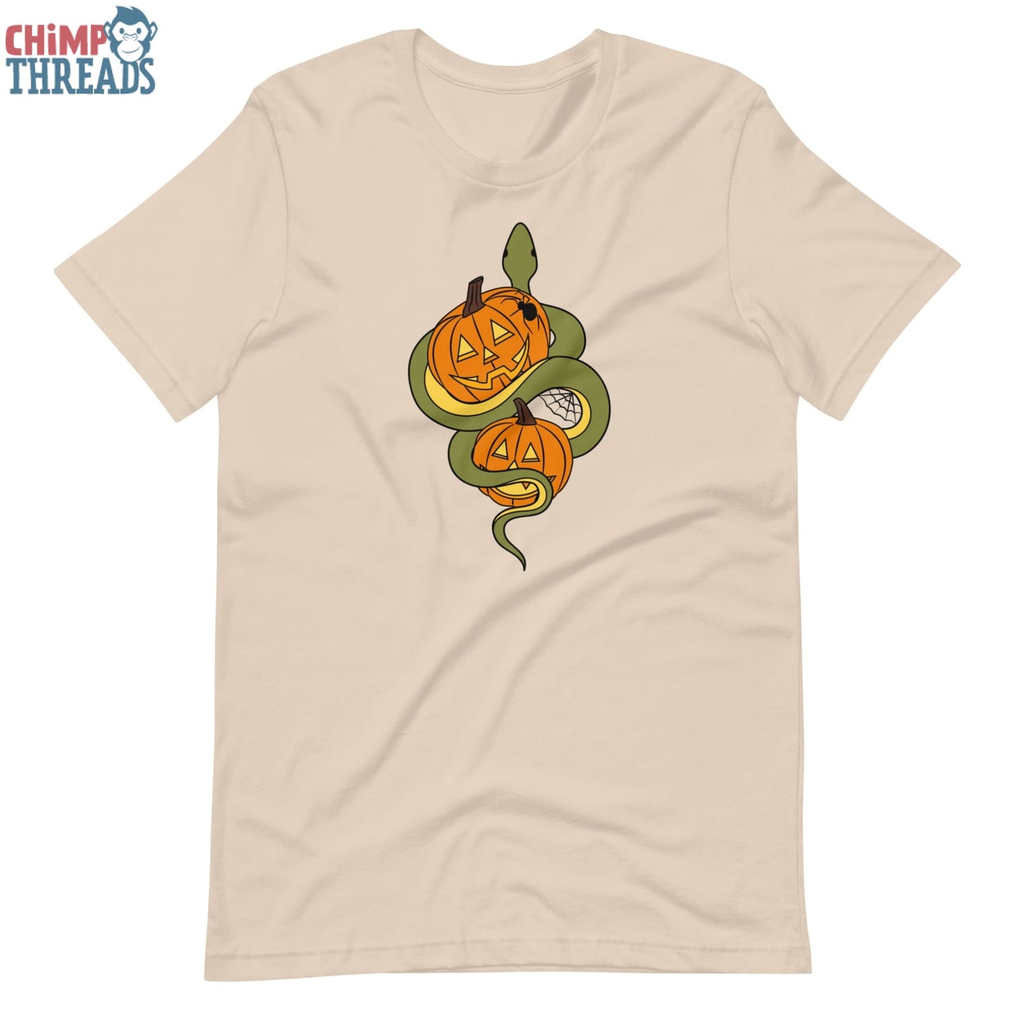 Halloween Snake and Pumpkins - T-Shirt