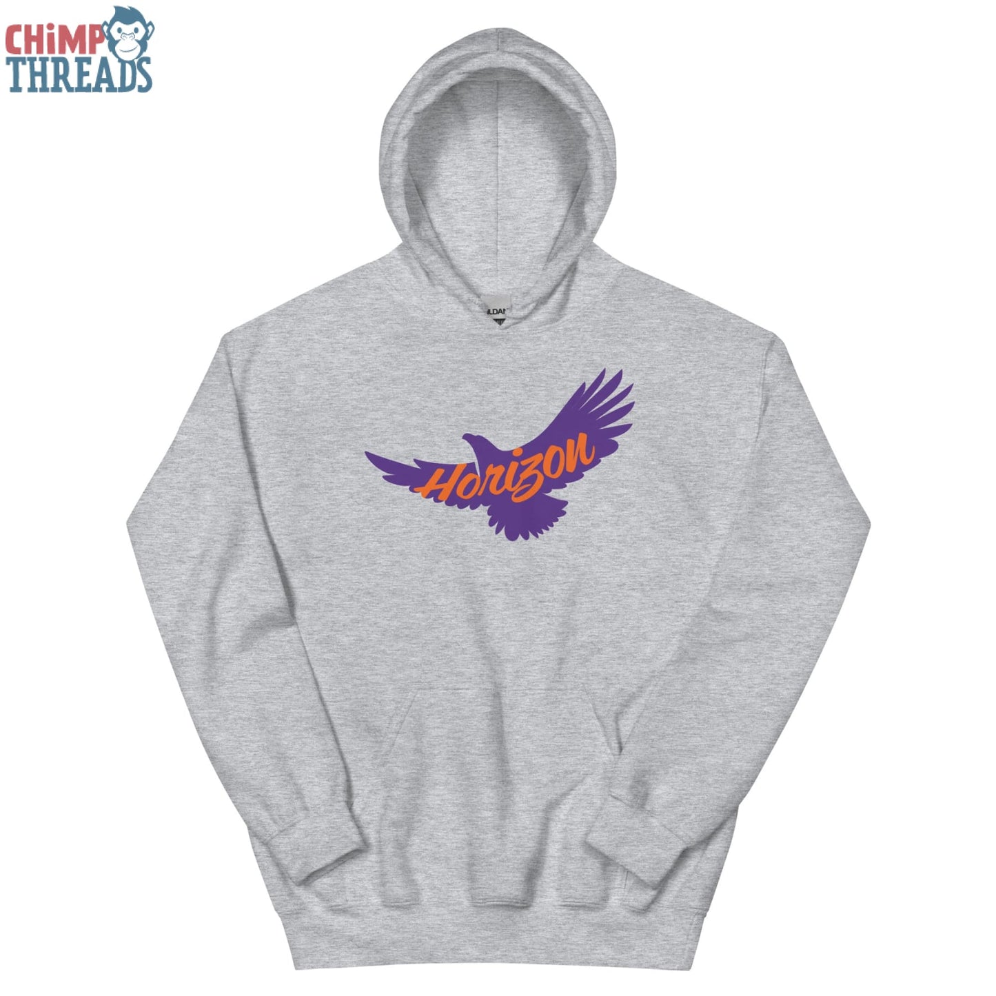 Hawk Graphic Hoodie - Horizon