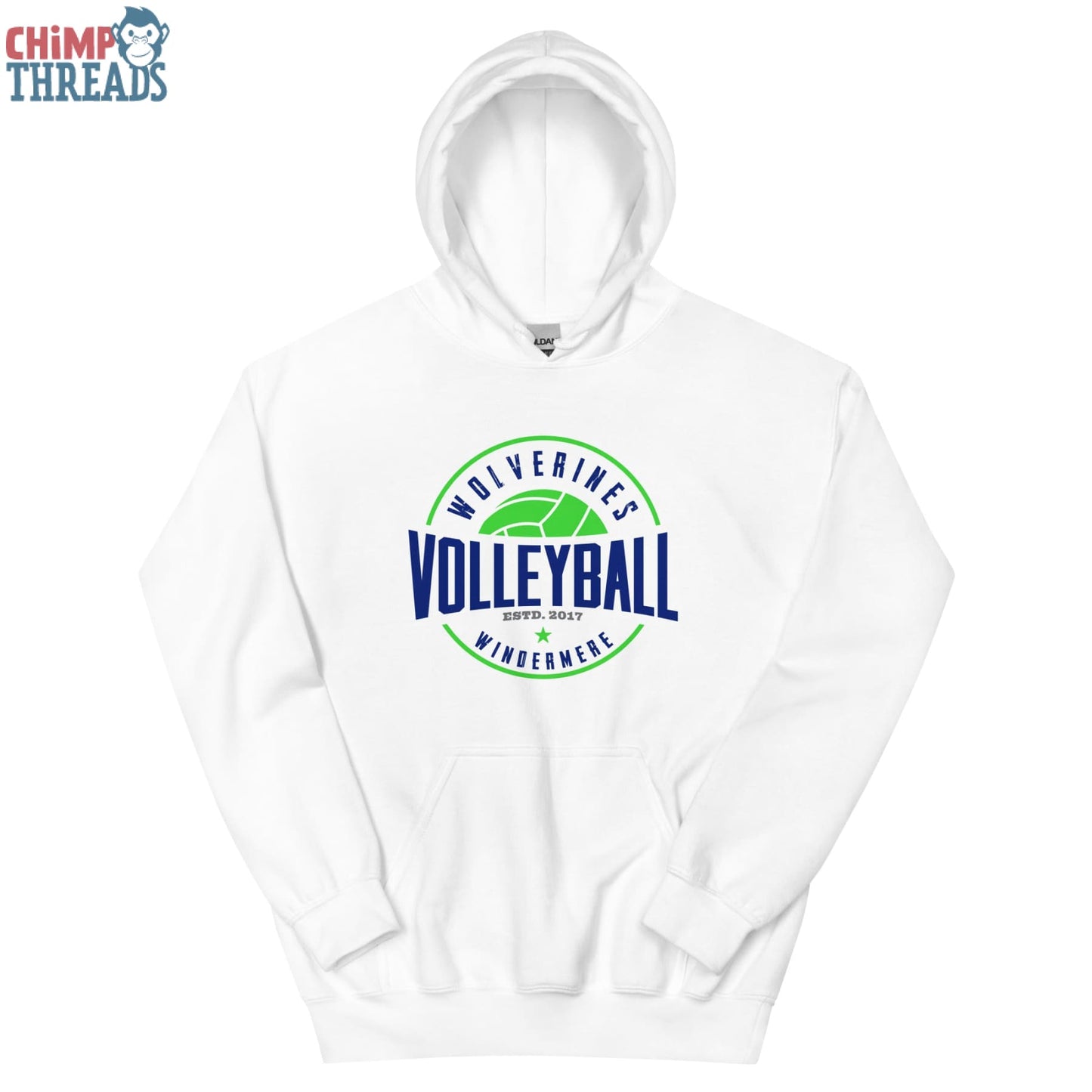 Windermere Volleyball Hoodie - High School Wolverines ✓ ww