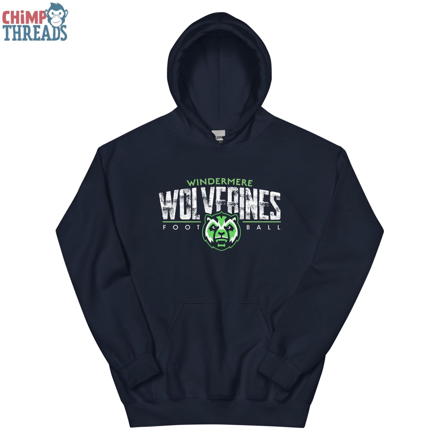 Wolverine Football Unisex Hoodie - Windermere High School