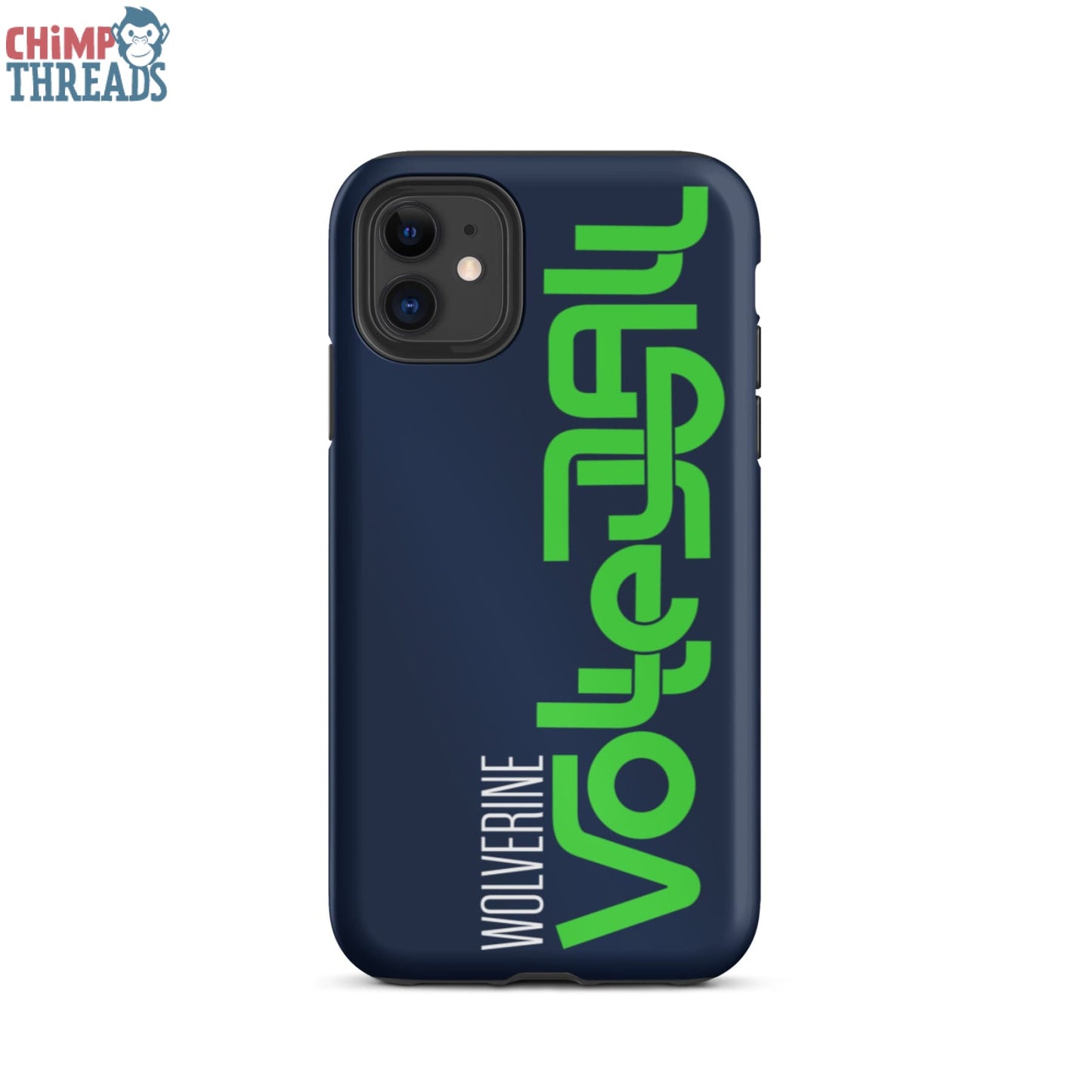 Wolverine Volleyball Tough iPhone Case - Mobile Phone Cases