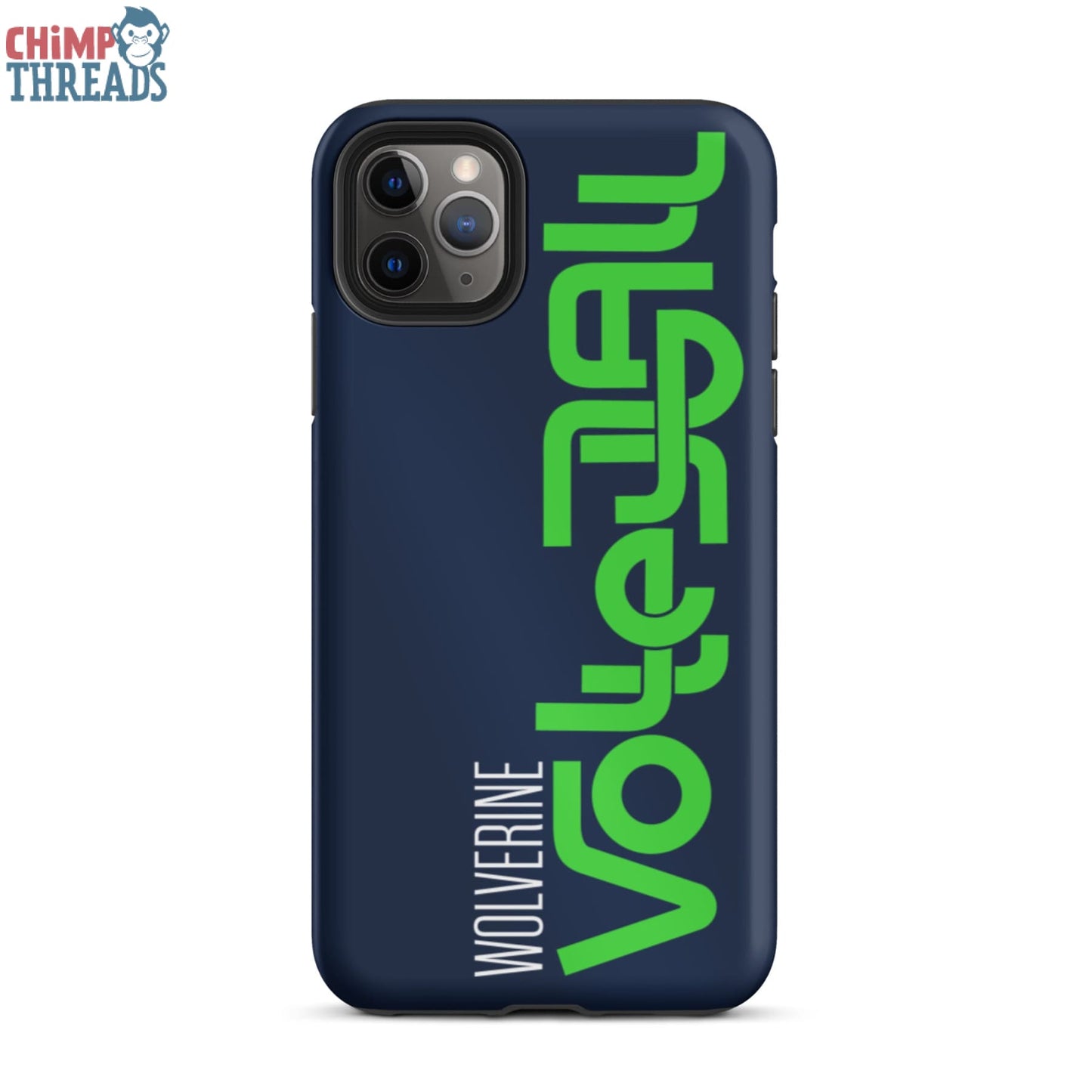 Wolverine Volleyball Tough iPhone Case - Mobile Phone Cases
