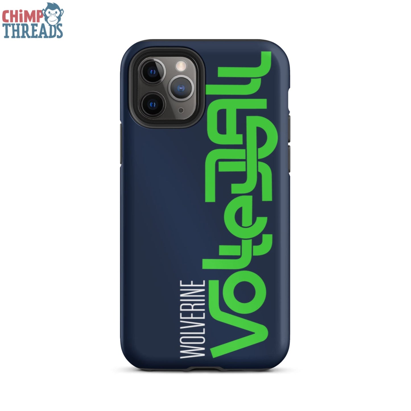 Wolverine Volleyball Tough iPhone Case - Mobile Phone Cases