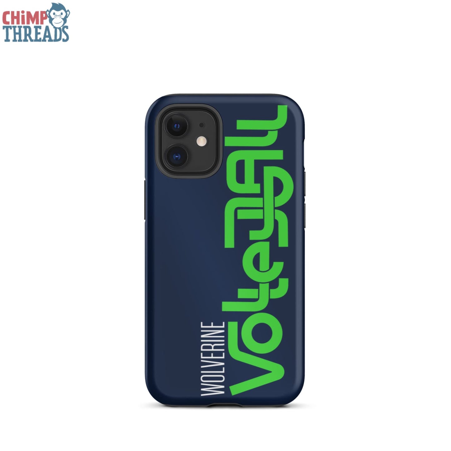 Wolverine Volleyball Tough iPhone Case - Mobile Phone Cases