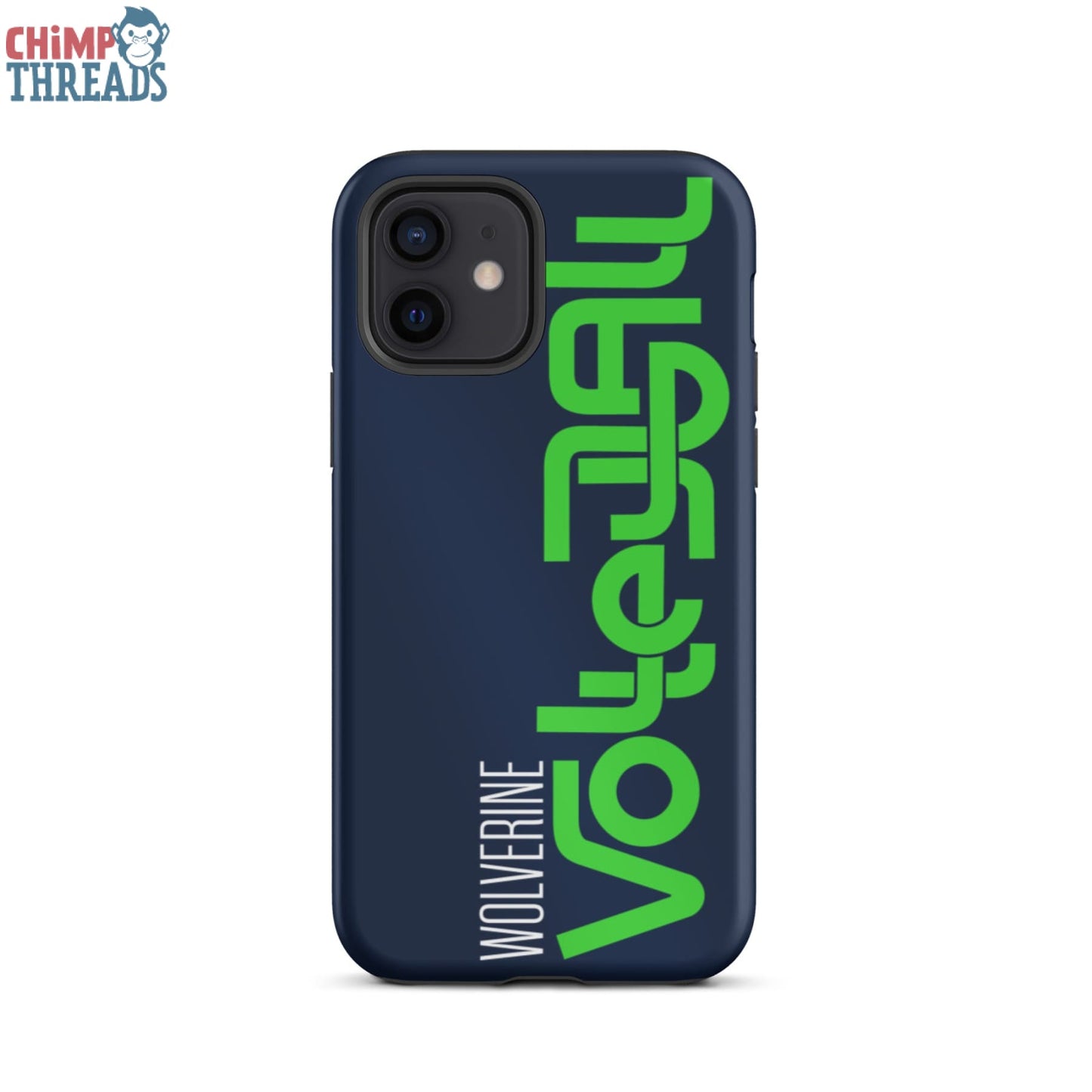 Wolverine Volleyball Tough iPhone Case - Mobile Phone Cases