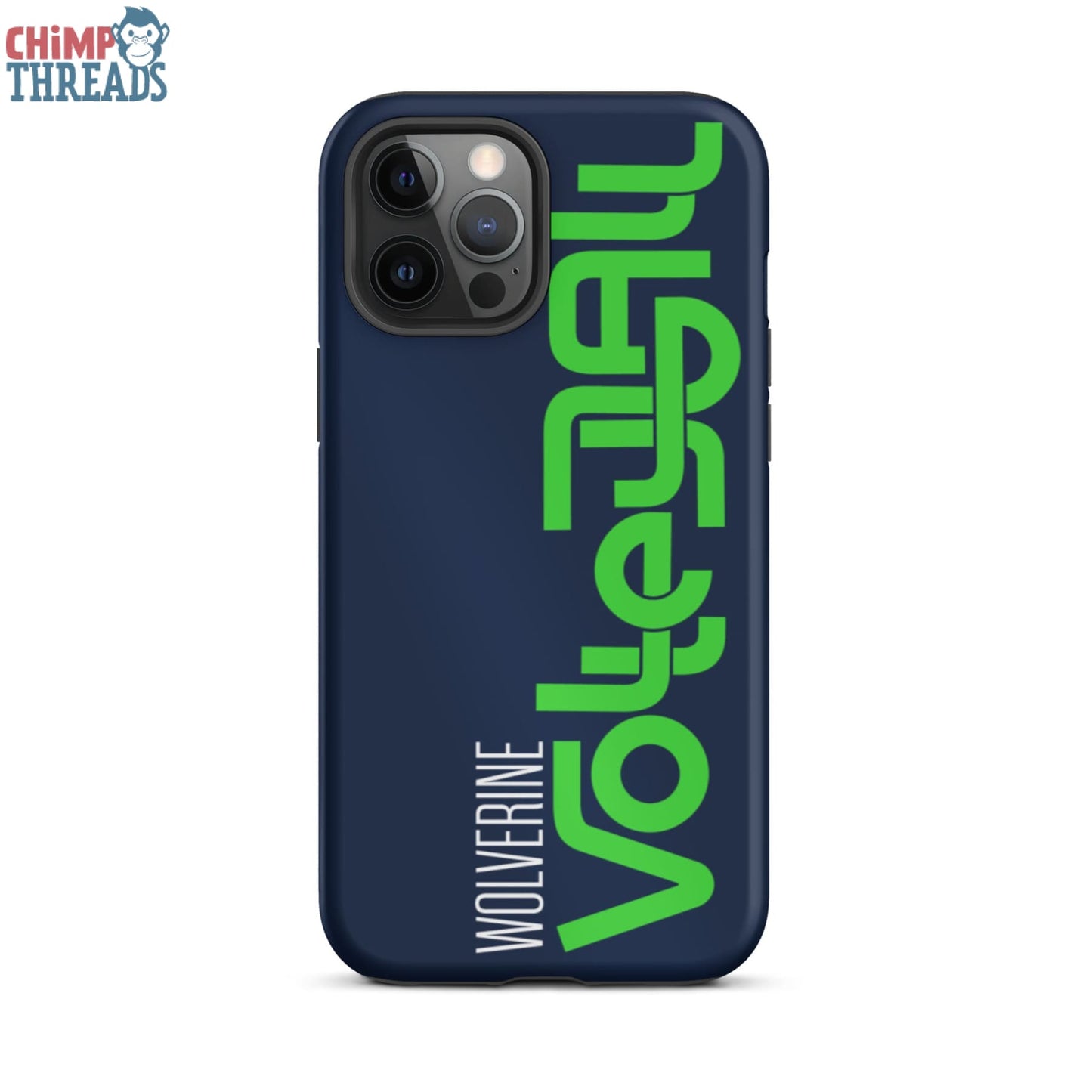 Wolverine Volleyball Tough iPhone Case - Mobile Phone Cases
