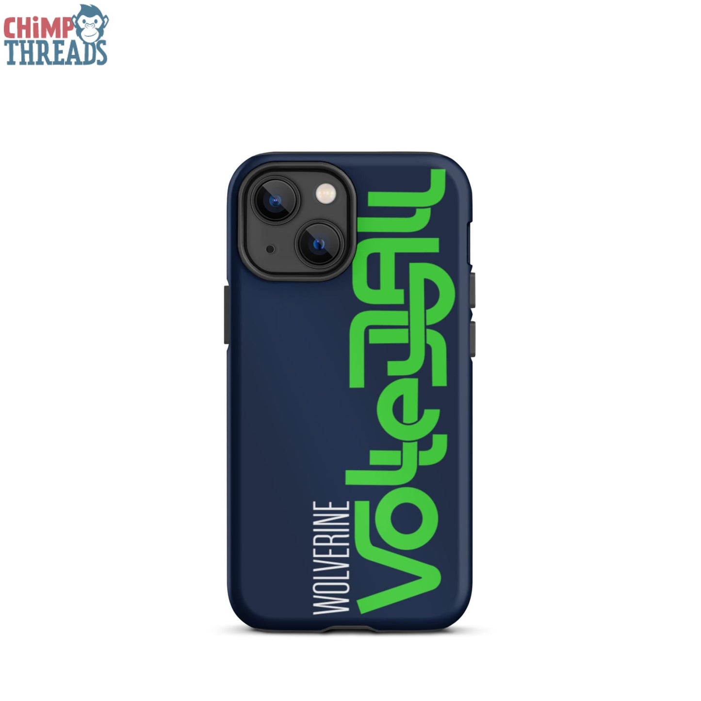 Wolverine Volleyball Tough iPhone Case - Mobile Phone Cases