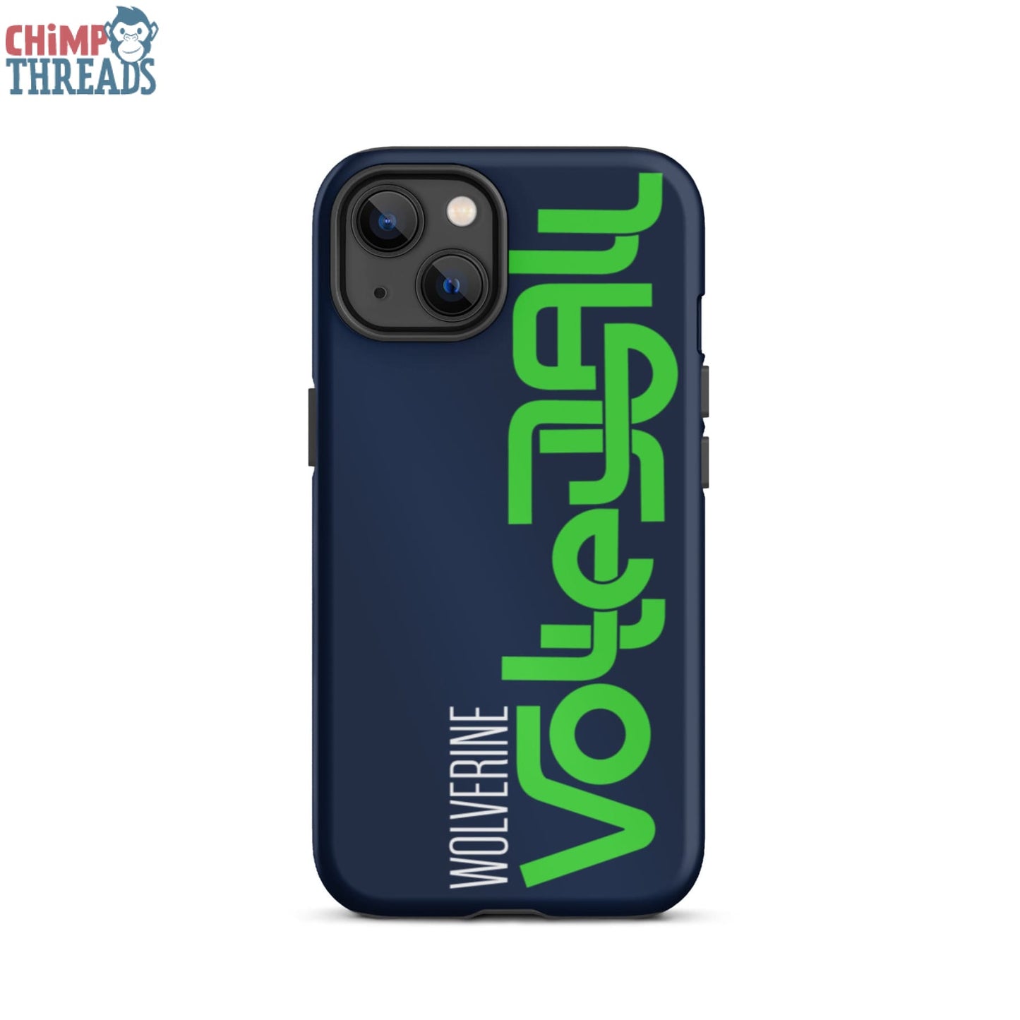 Wolverine Volleyball Tough iPhone Case - Mobile Phone Cases
