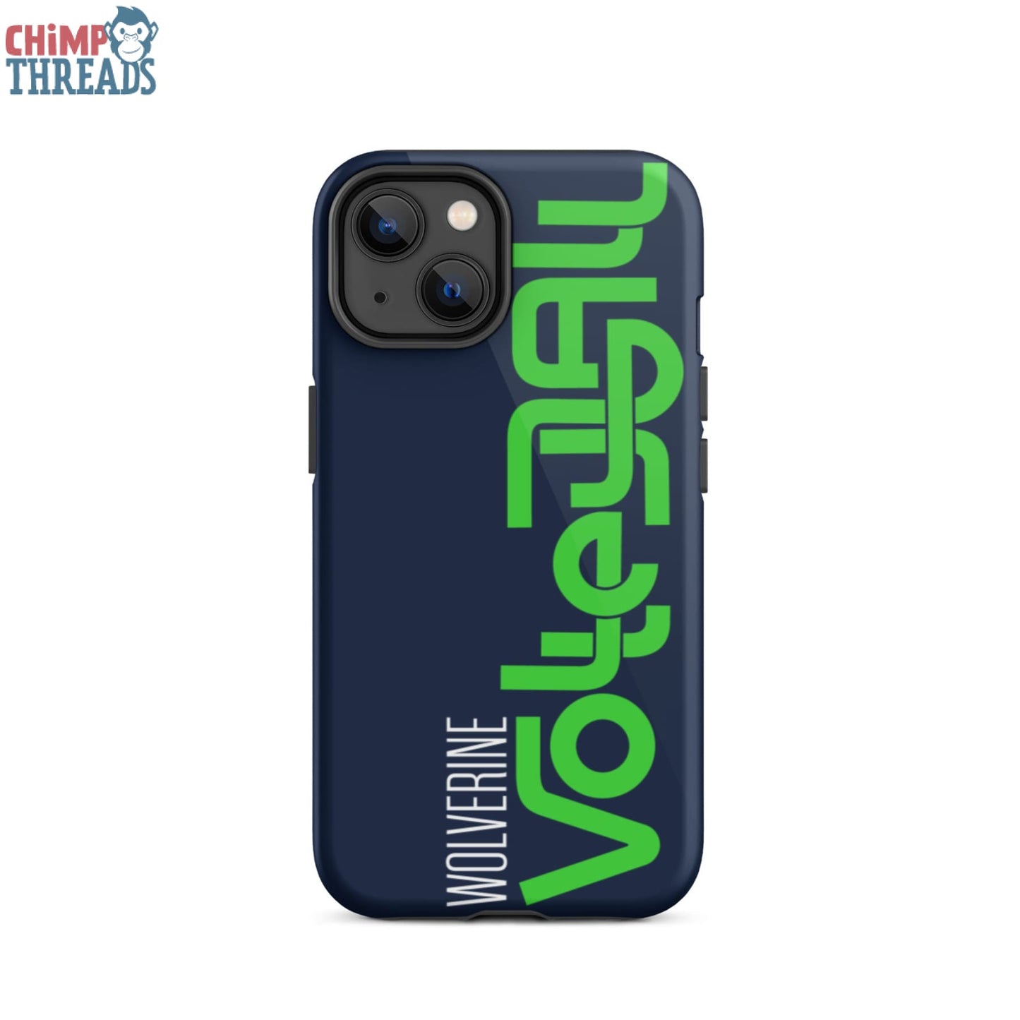 Wolverine Volleyball Tough iPhone Case - Mobile Phone Cases