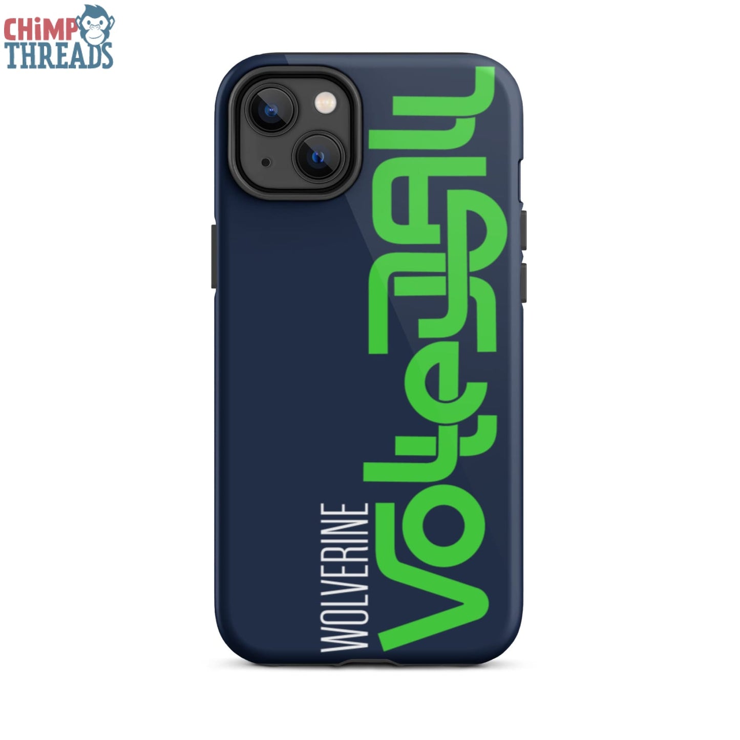 Wolverine Volleyball Tough iPhone Case - Mobile Phone Cases