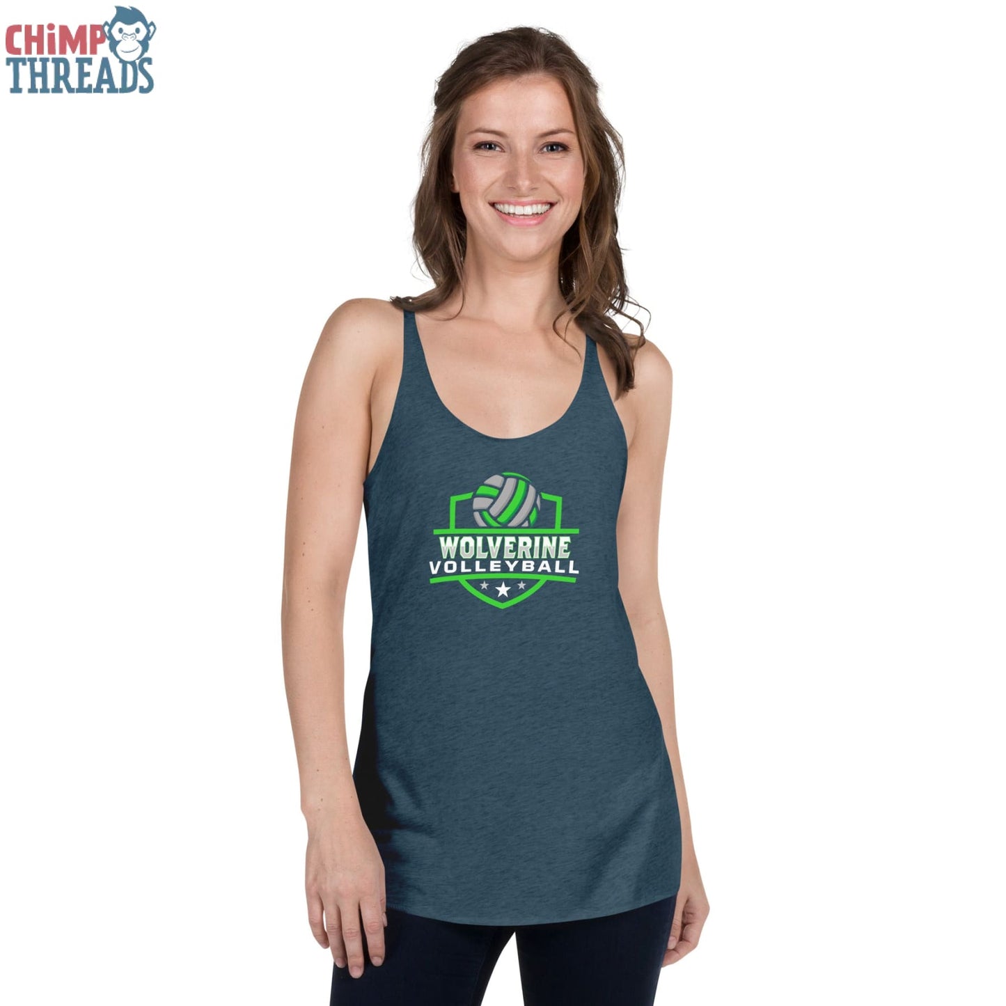 Wolverine Volleyball Women’s Racerback Tank - Windermere