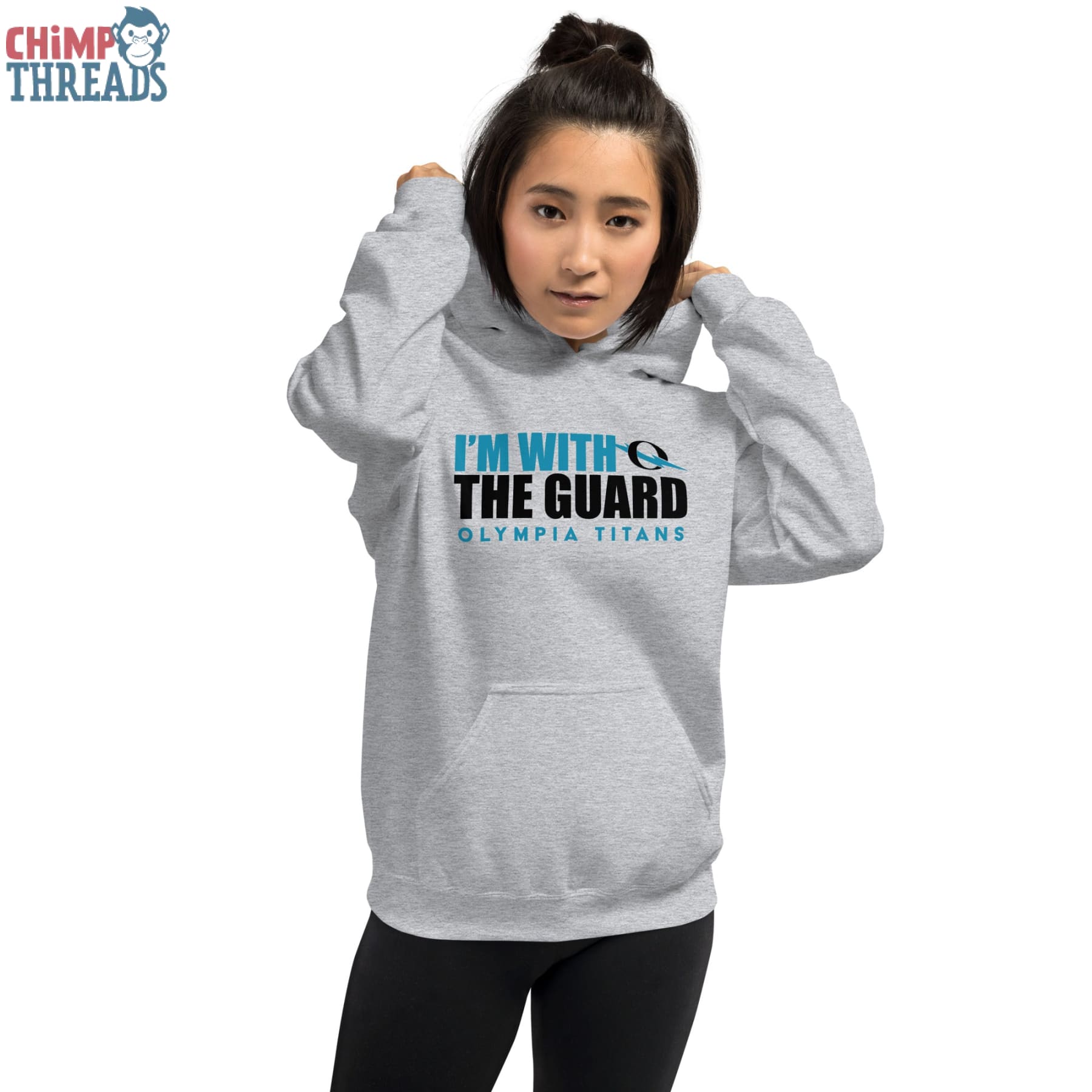 I’m with the Guard Hoodie 2 - color guard ✓ olympia