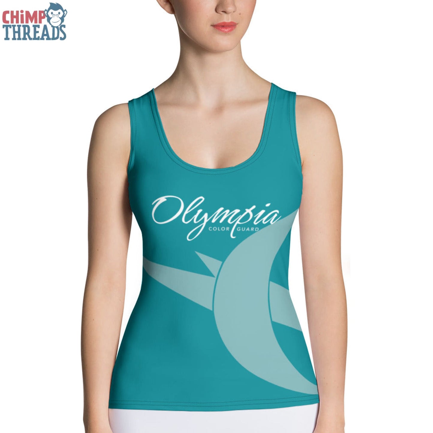 Olympia Color Guard Tank top Teal - color guard ✓ olympia