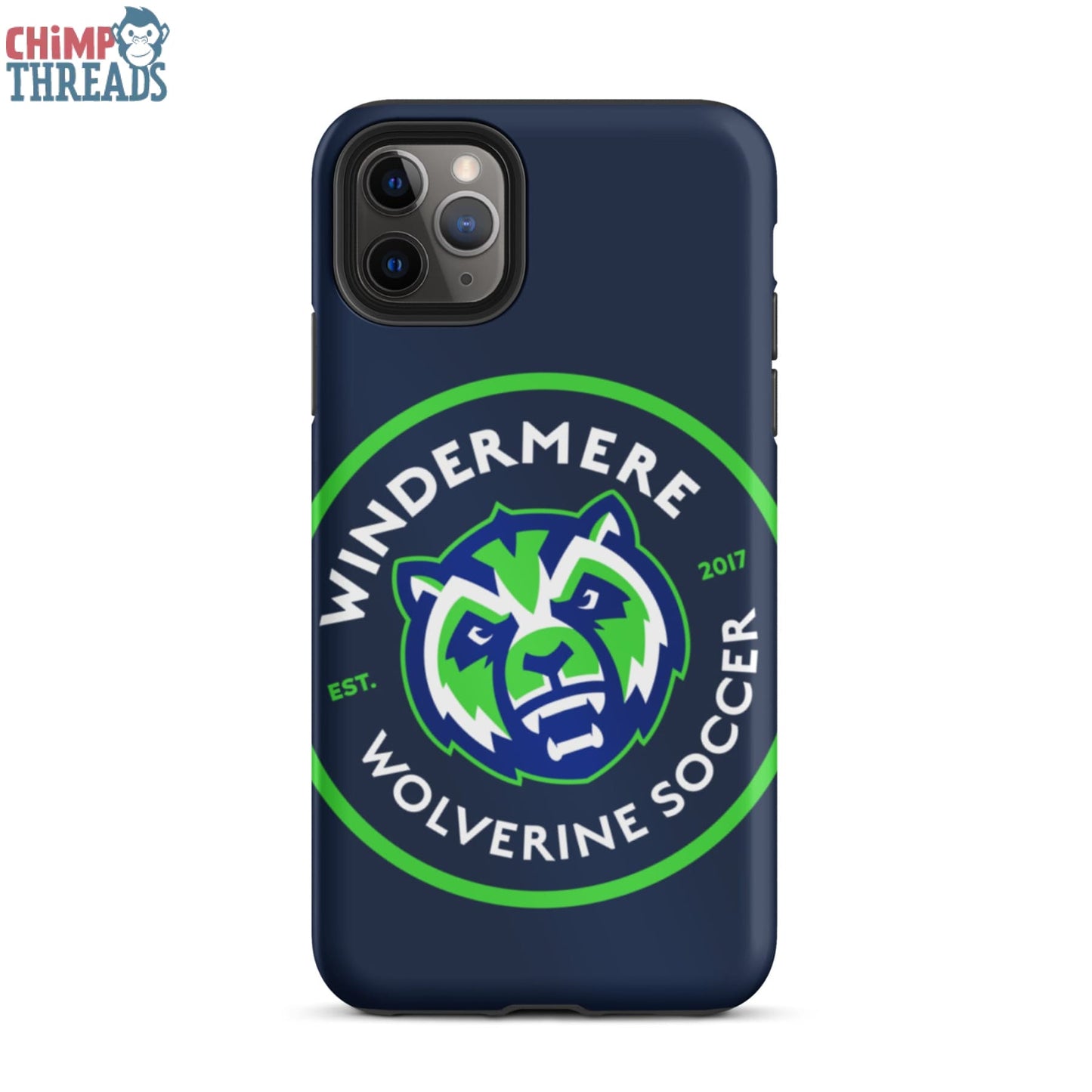 Soccer circle logo Tough iPhone case - soccer ✓ ww sports