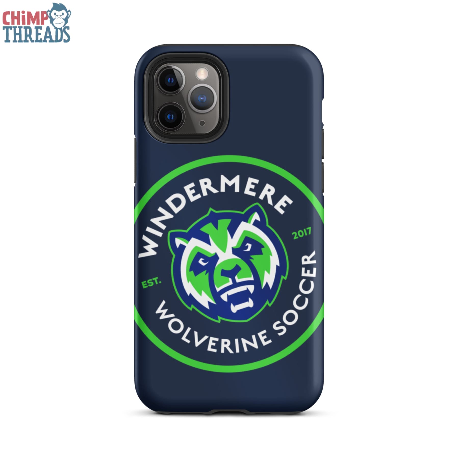 Soccer circle logo Tough iPhone case - soccer ✓ ww sports