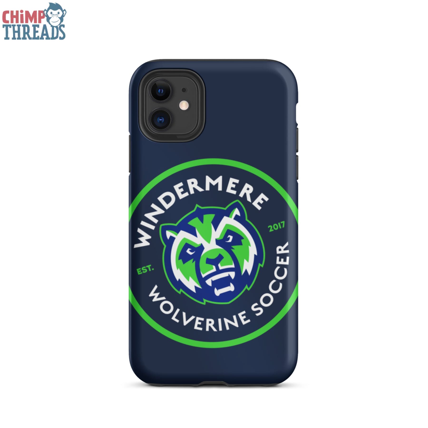 Soccer circle logo Tough iPhone case - soccer ✓ ww sports