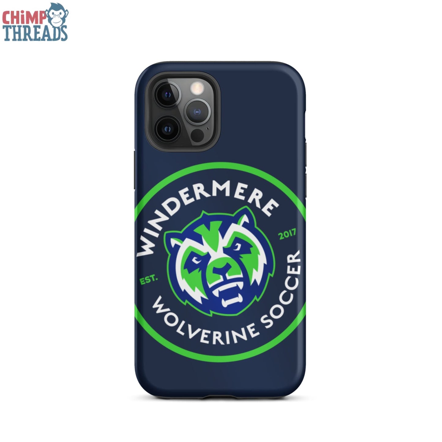 Soccer circle logo Tough iPhone case - soccer ✓ ww sports