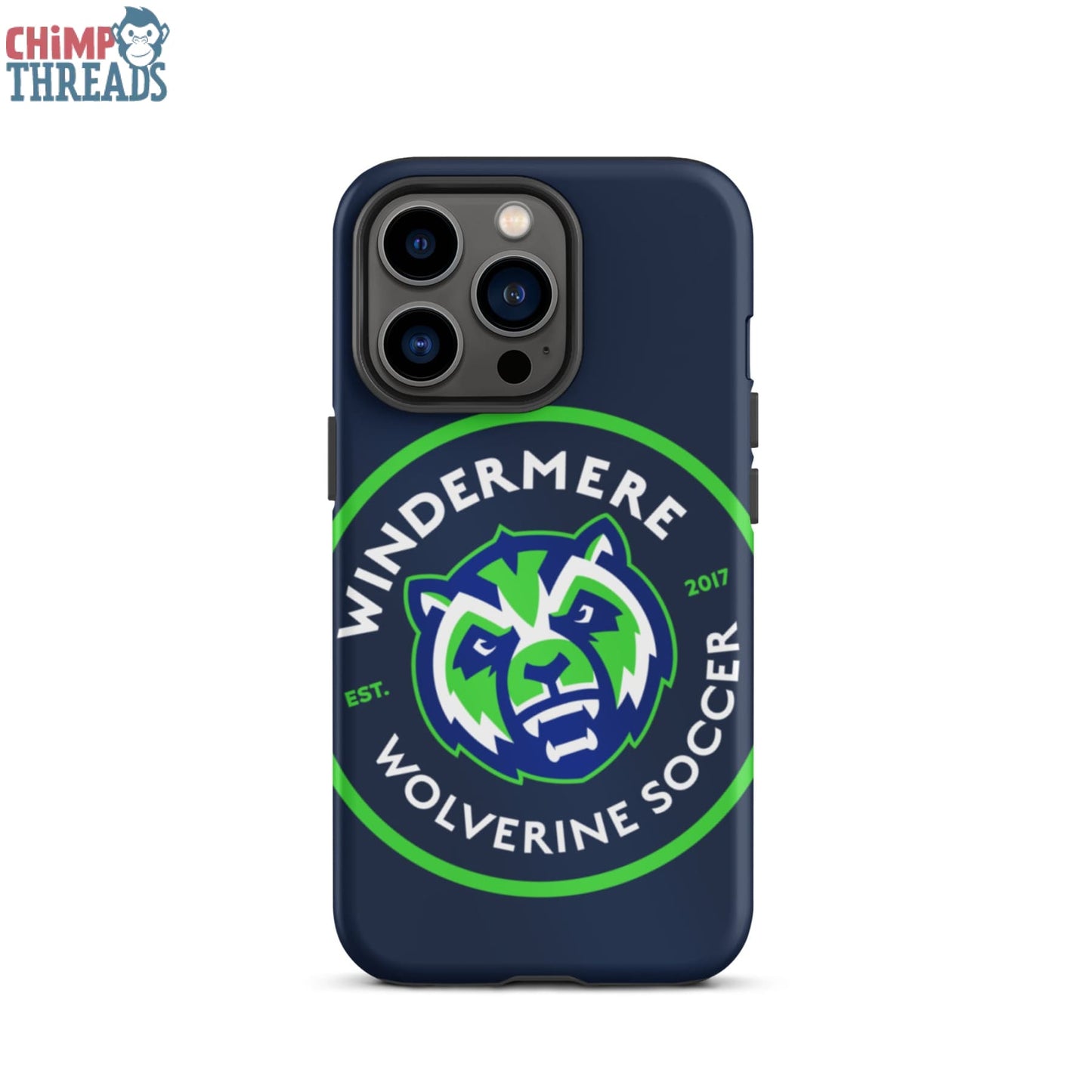 Soccer circle logo Tough iPhone case - soccer ✓ ww sports