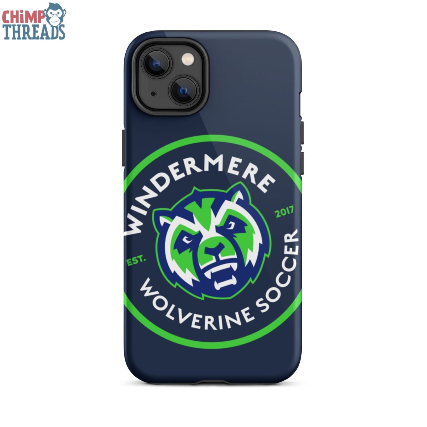 Soccer circle logo Tough iPhone case - soccer ✓ ww sports