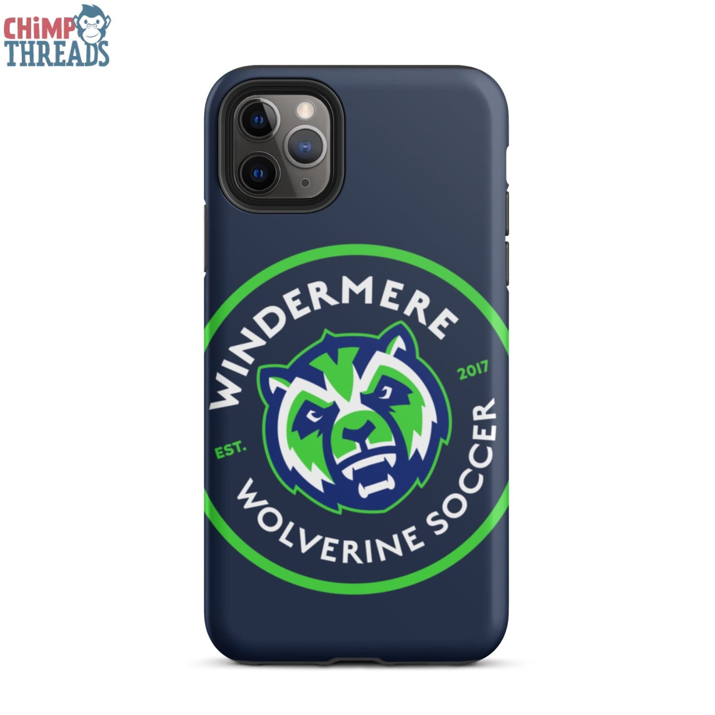 Soccer circle logo Tough iPhone case - soccer ✓ ww sports