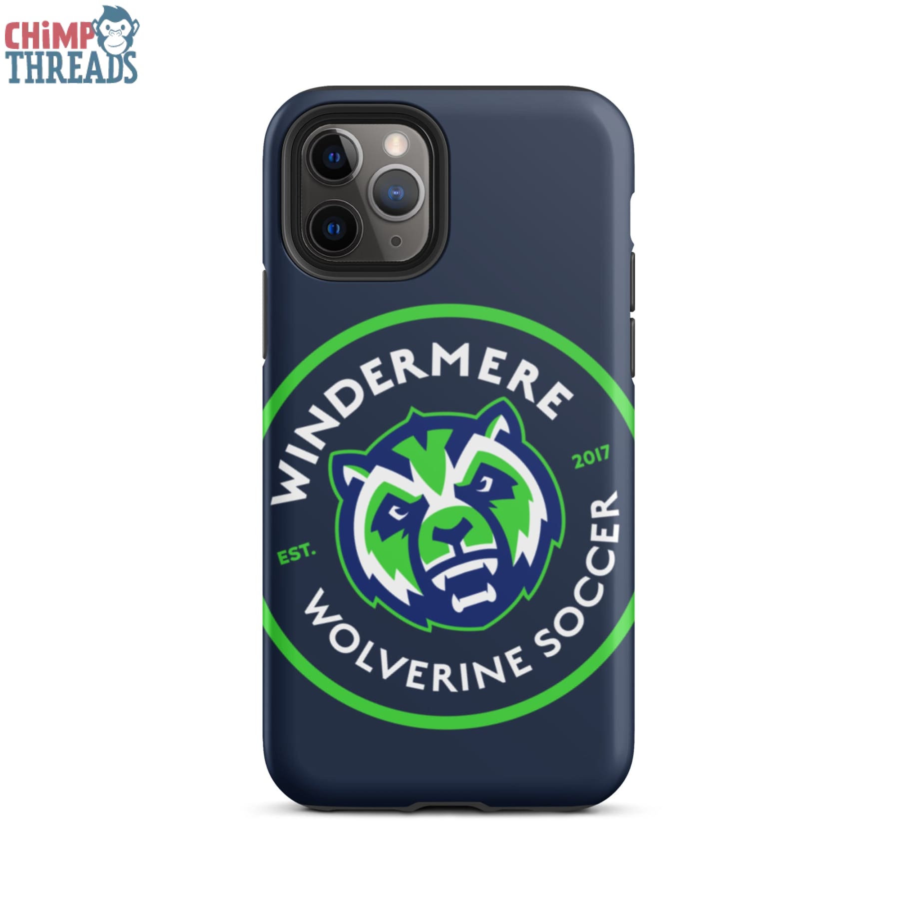 Soccer circle logo Tough iPhone case - soccer ✓ ww sports