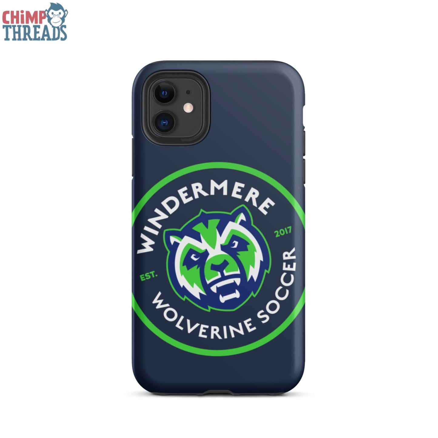 Soccer circle logo Tough iPhone case - soccer ✓ ww sports