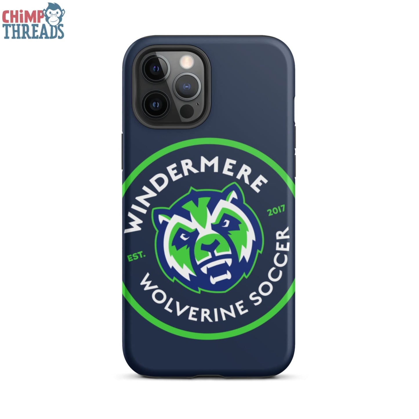 Soccer circle logo Tough iPhone case - soccer ✓ ww sports