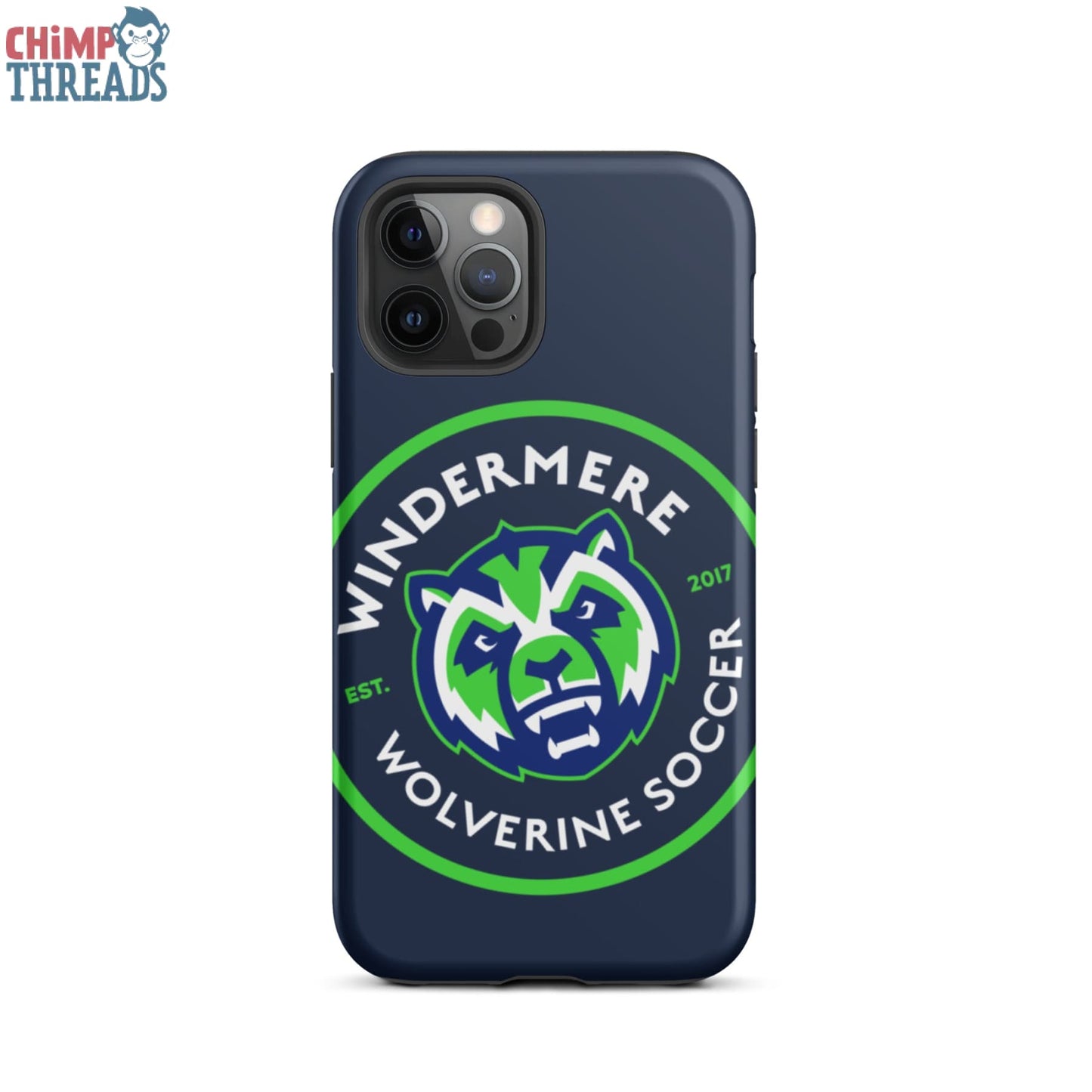 Soccer circle logo Tough iPhone case - soccer ✓ ww sports