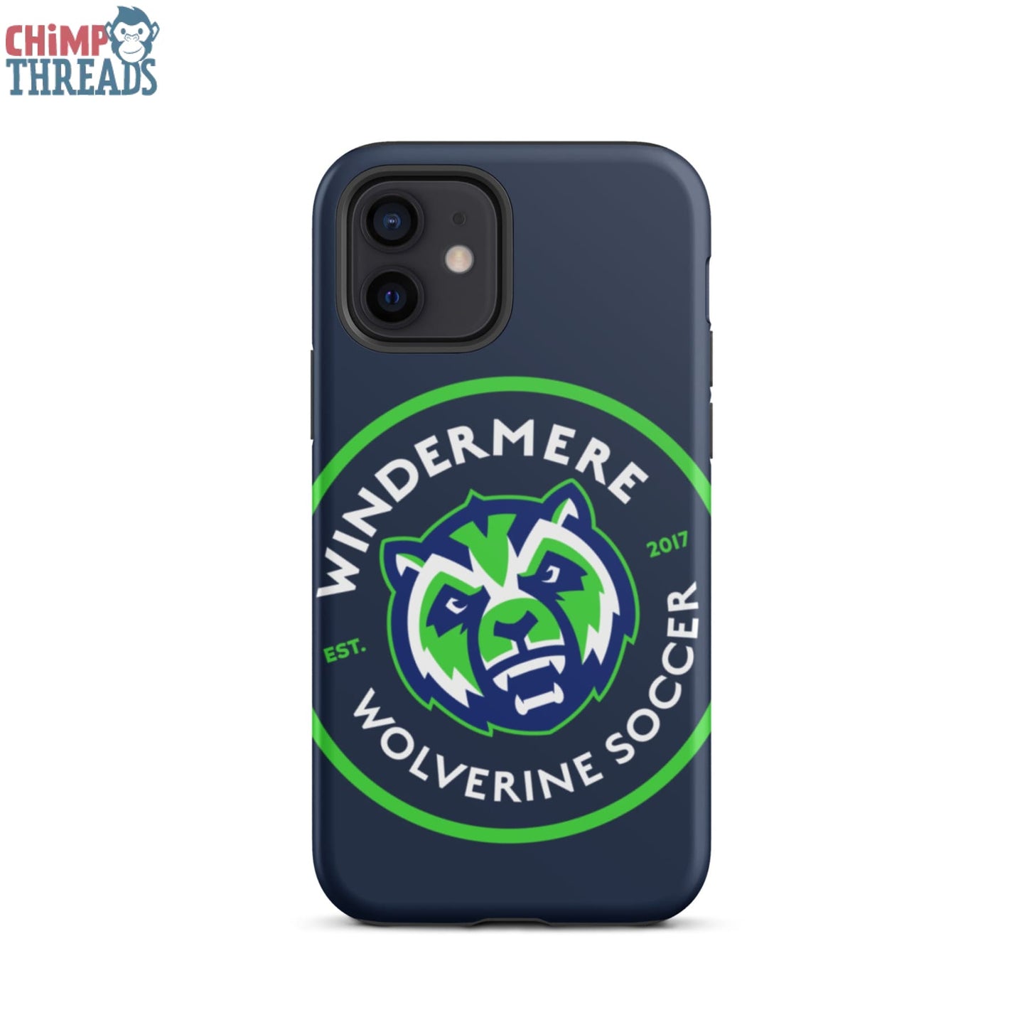 Soccer circle logo Tough iPhone case - soccer ✓ ww sports