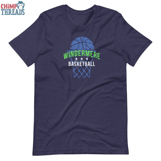 Vintage Windermere Basketball t-shirt - basketball ✓ ww