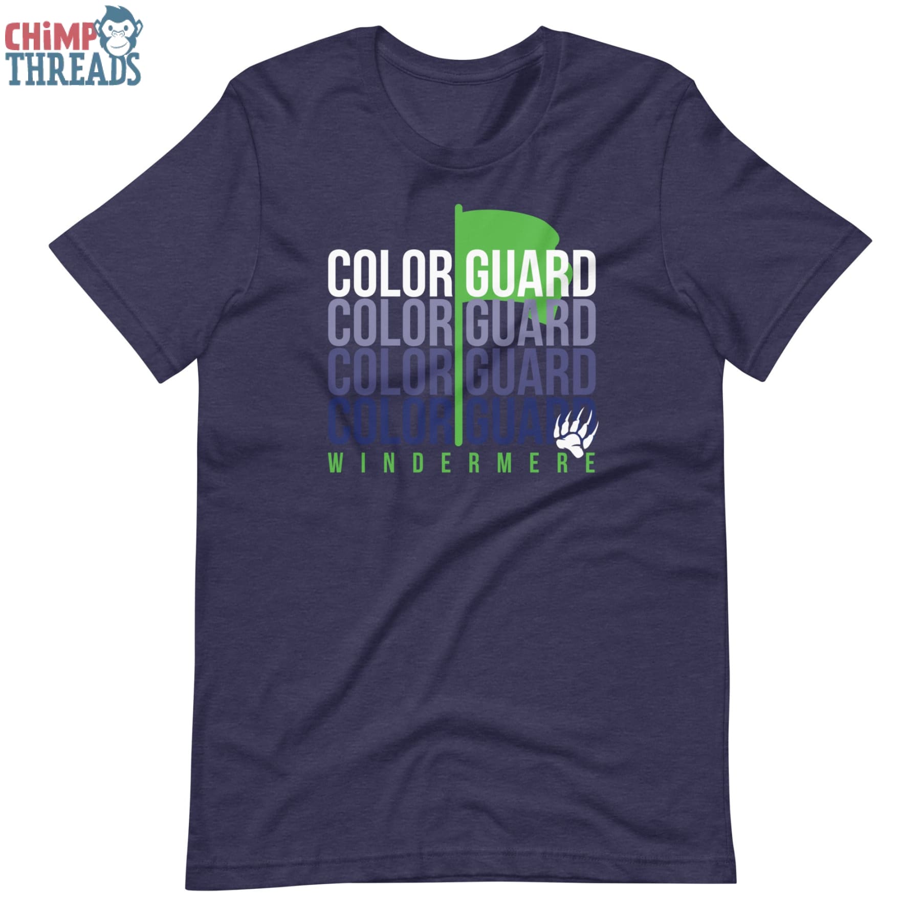 Windermere Color Guard T-shirt - color guard ✓ windermere