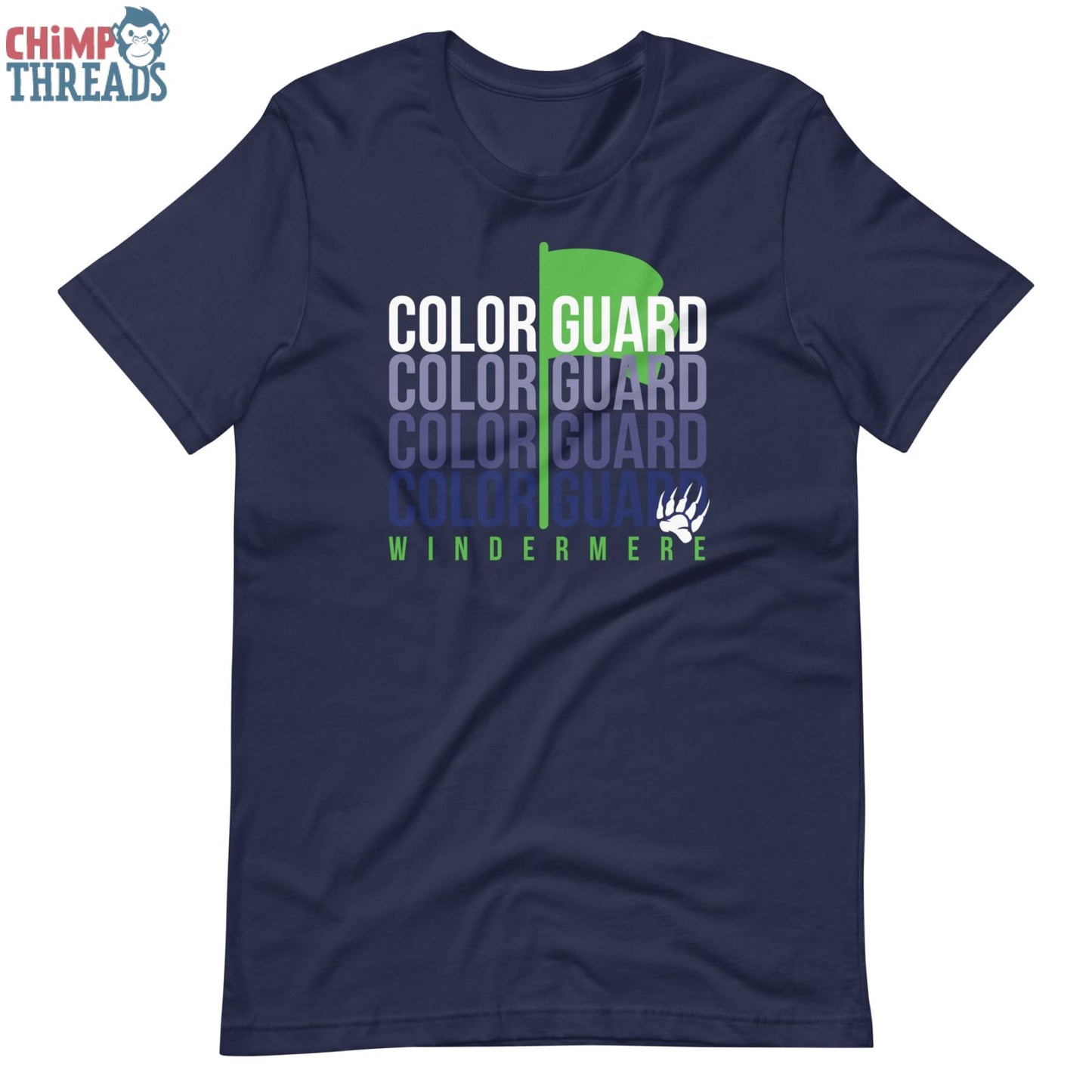 Windermere Color Guard T-shirt - color guard ✓ windermere