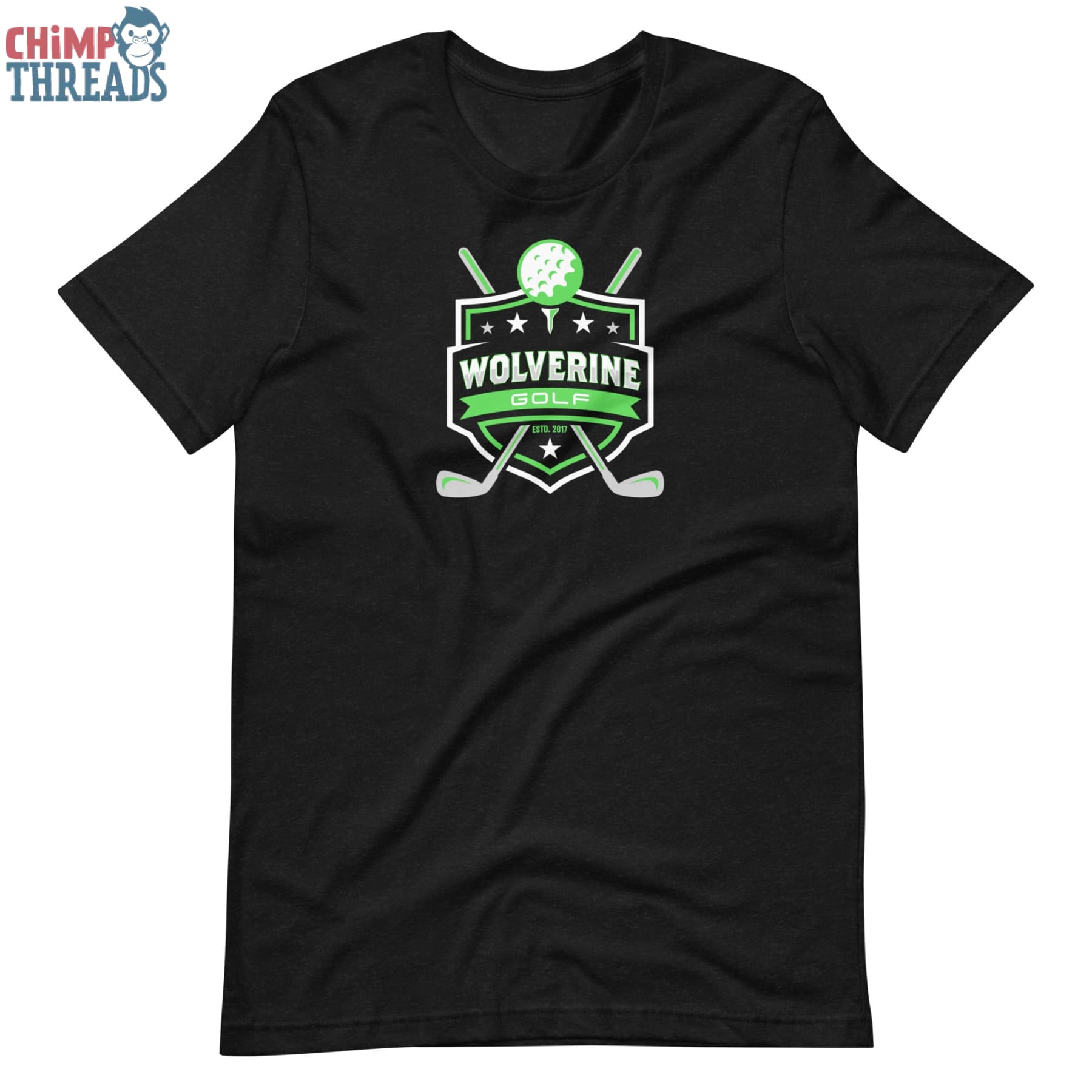 Windermere Golf Crest t-shirt - golf ✓ windermere ✓ ww 