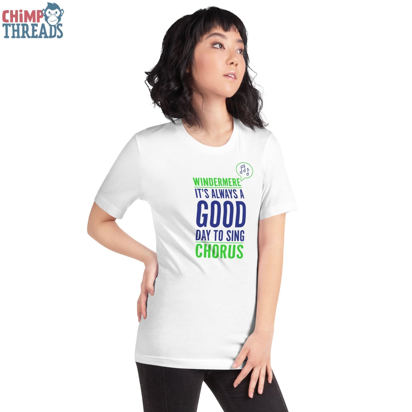 Windermere Good Day To Sing T-Shirt - chorus ✓ High