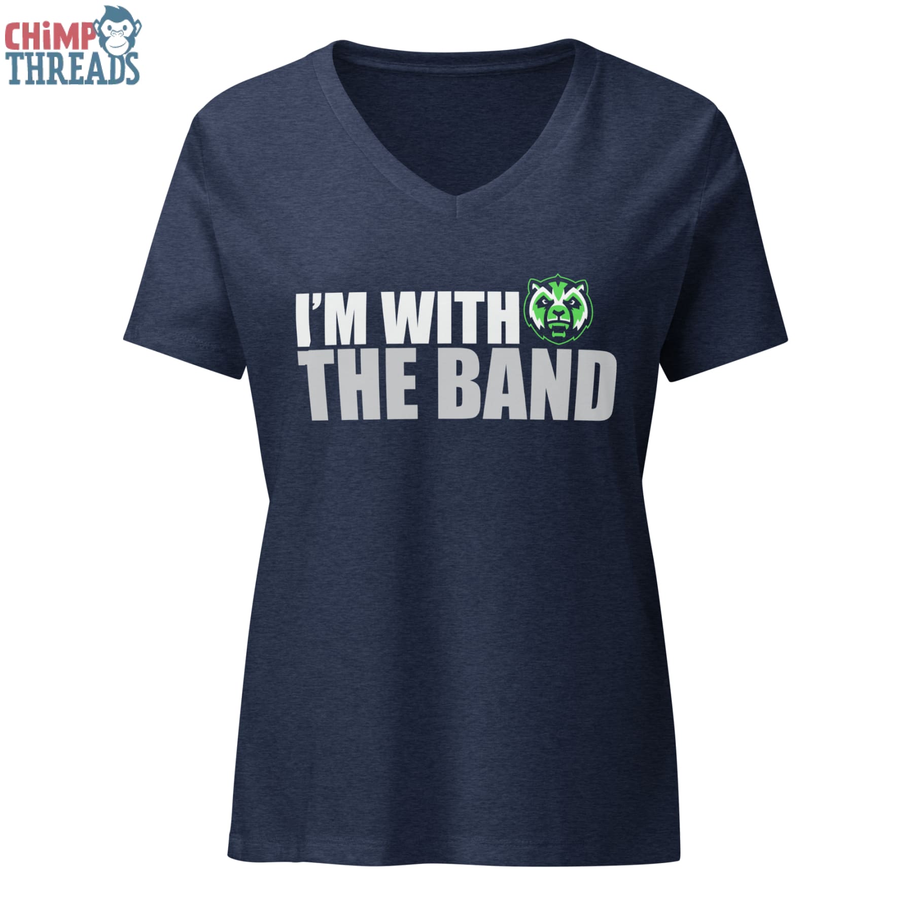 Windermere I'm With the Band - Women’s V-neck – Chimp Threads