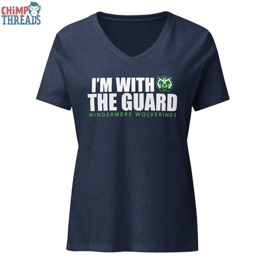 Windermere I’m With The Guard - Women’s V-neck - band