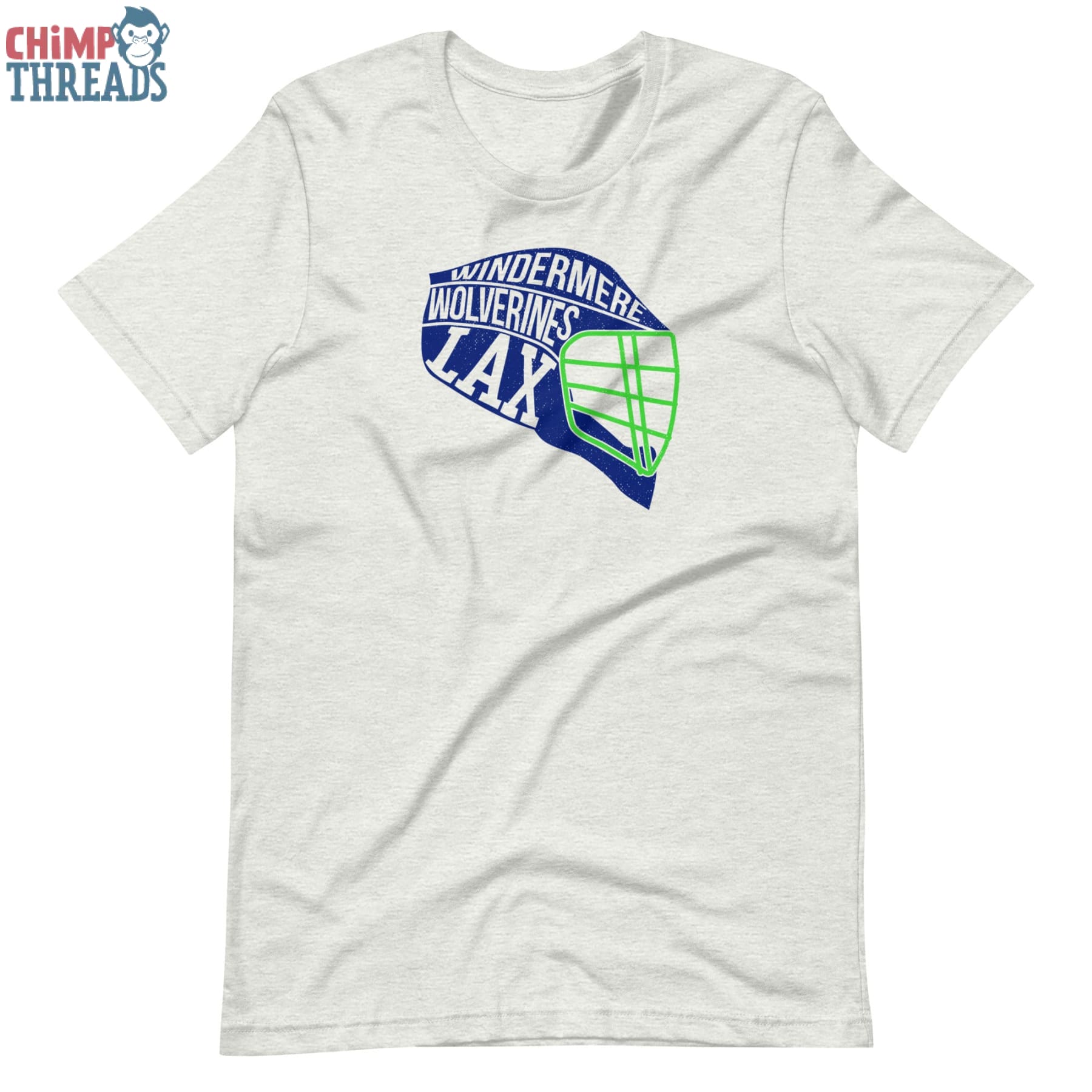 Windermere LAX Helmet blue t-shirt - lacrosse ✓ windermere ✓