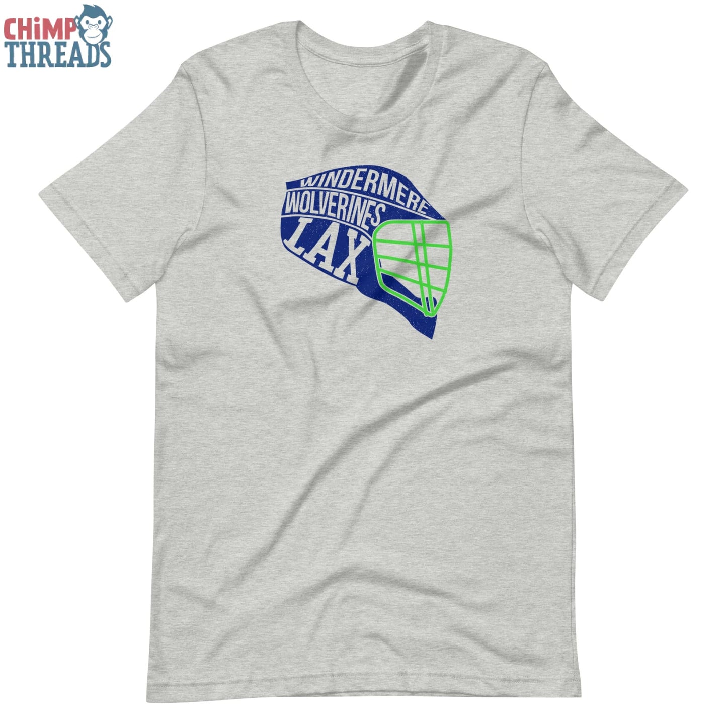 Windermere LAX Helmet blue t-shirt - lacrosse ✓ windermere ✓