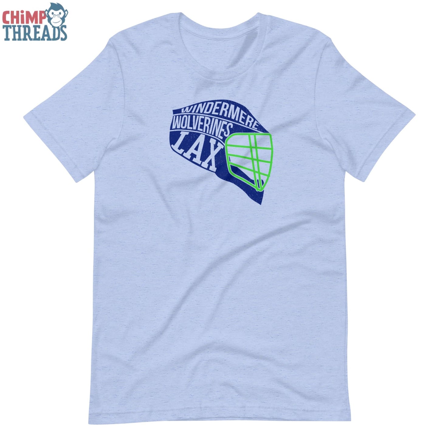 Windermere LAX Helmet blue t-shirt - lacrosse ✓ windermere ✓