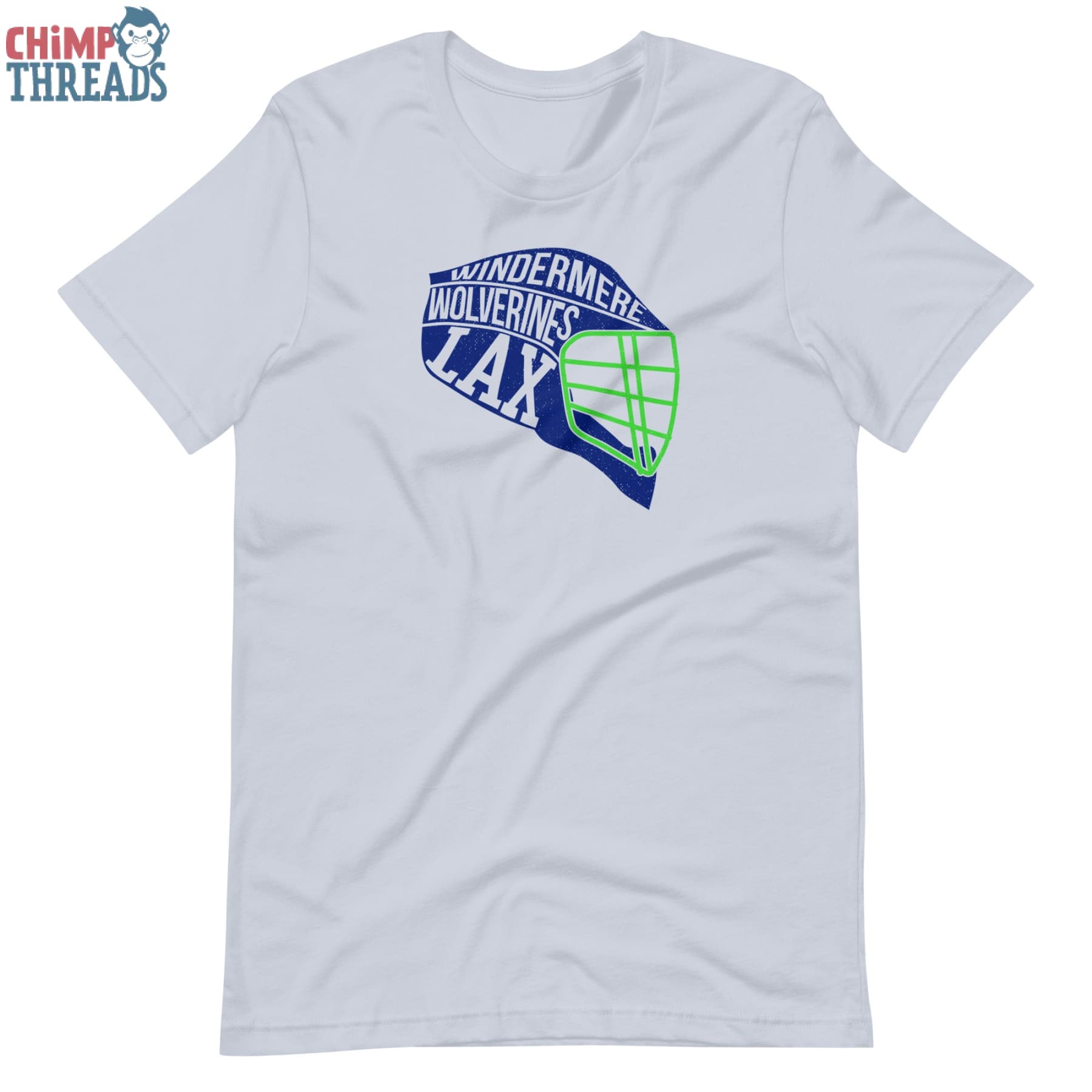 Windermere LAX Helmet blue t-shirt - lacrosse ✓ windermere ✓