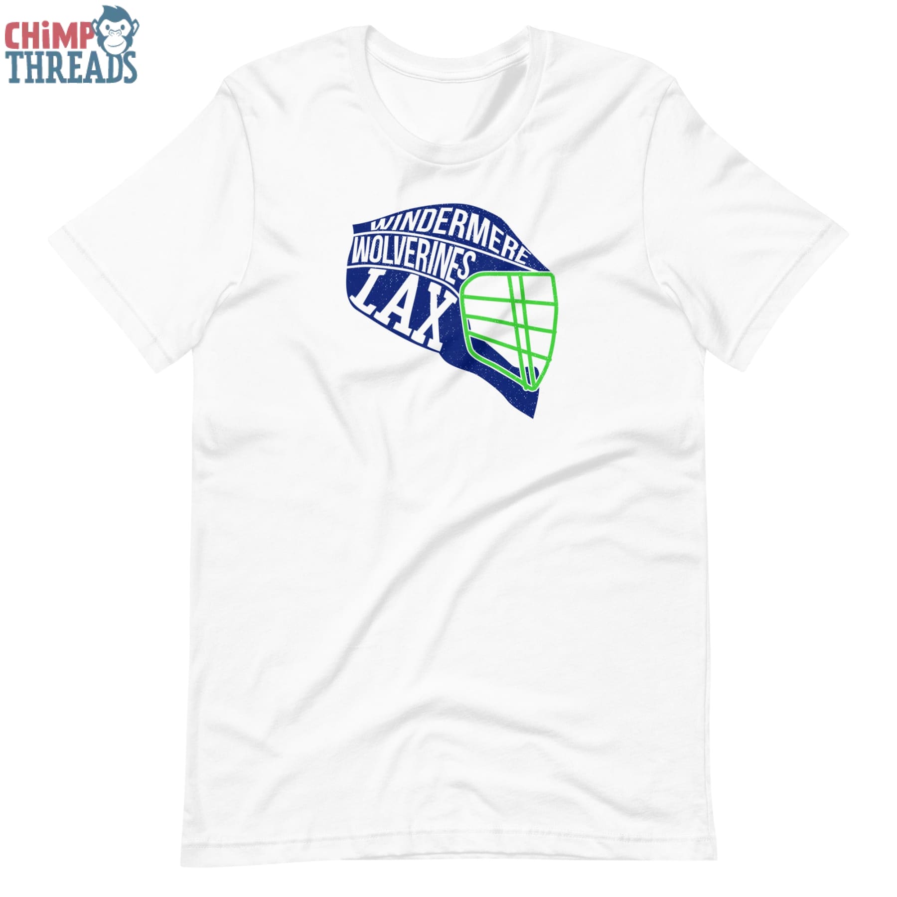 Windermere LAX Helmet blue t-shirt - lacrosse ✓ windermere ✓