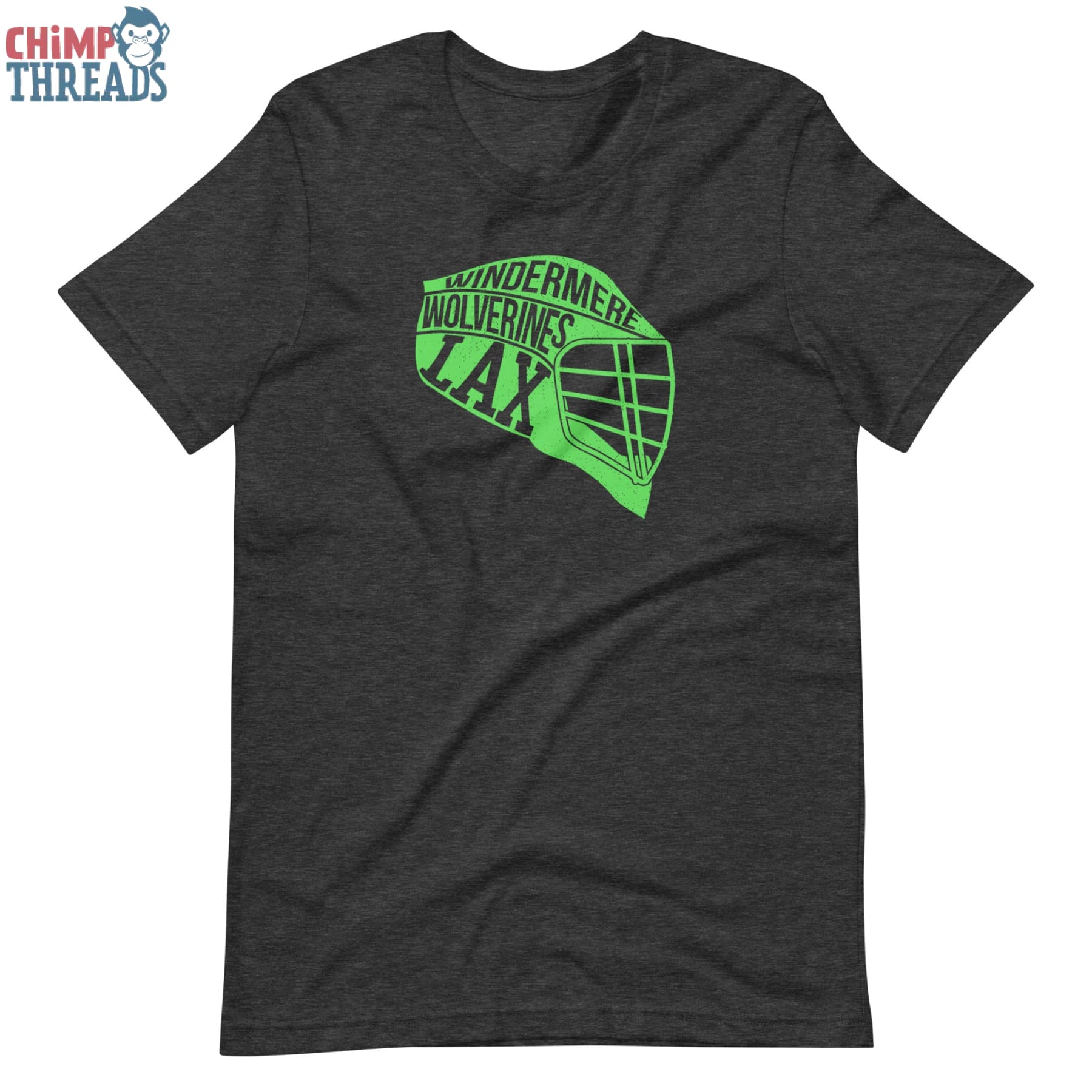 Windermere LAX Helmet green t-shirt - lacrosse ✓ windermere 